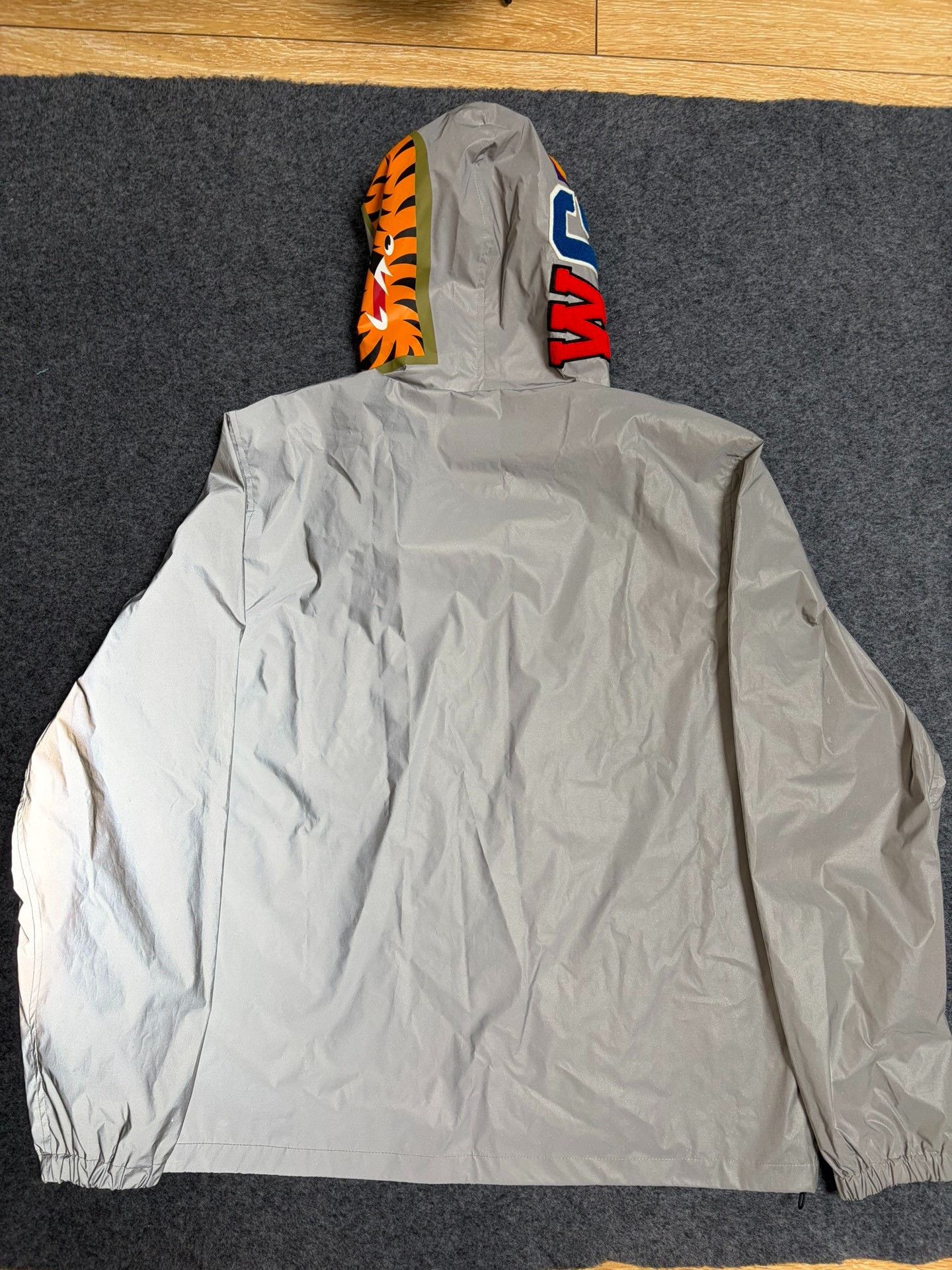 Bape A Bathing Ape 3M Reflective Shark Hoodie Size XL Size US XL / EU 56 / 4 - 3 Thumbnail