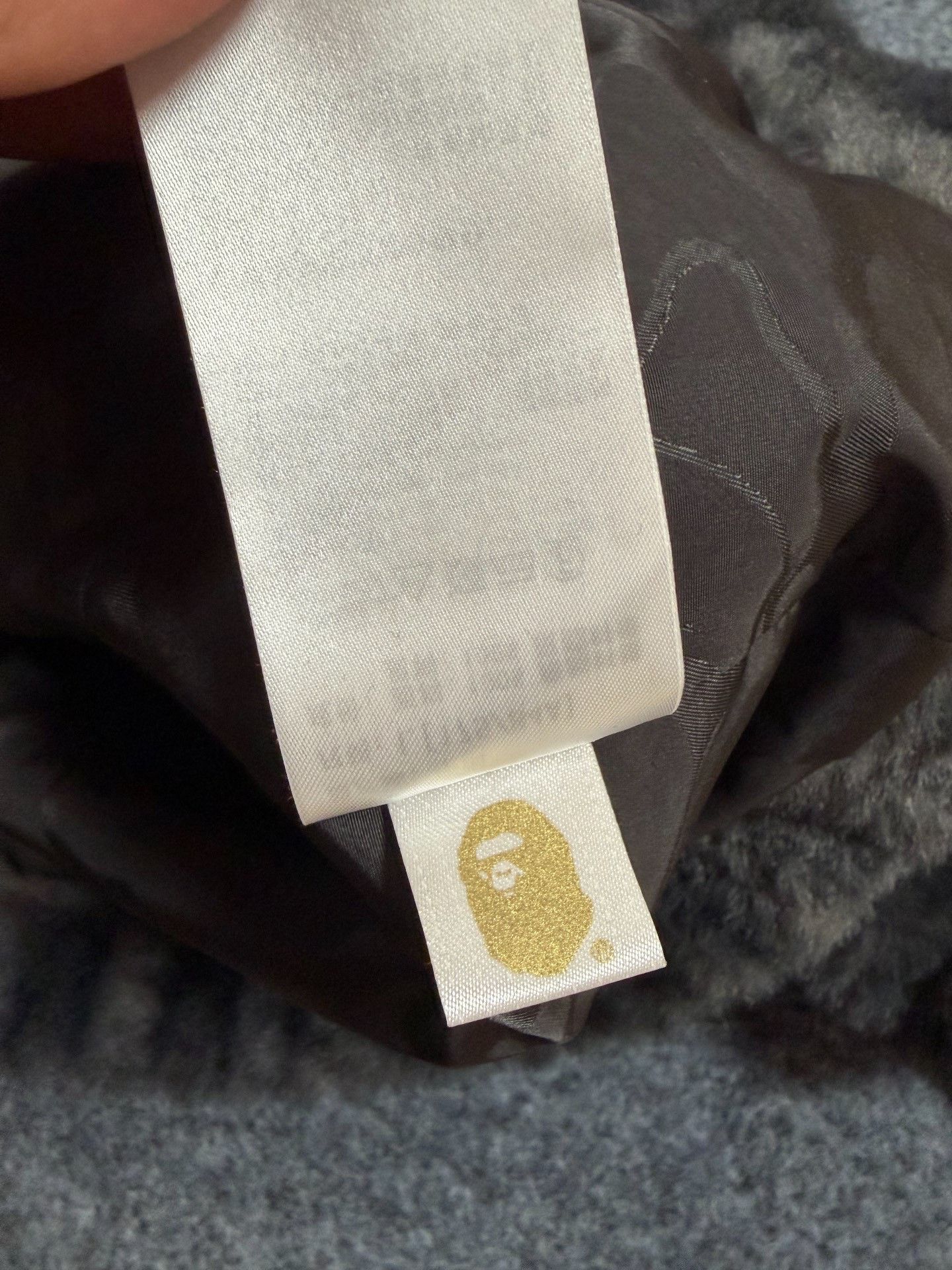 Bape A Bathing Ape Faux Fur Jacket Size L Size US L / EU 52-54 / 3 - 6 Thumbnail