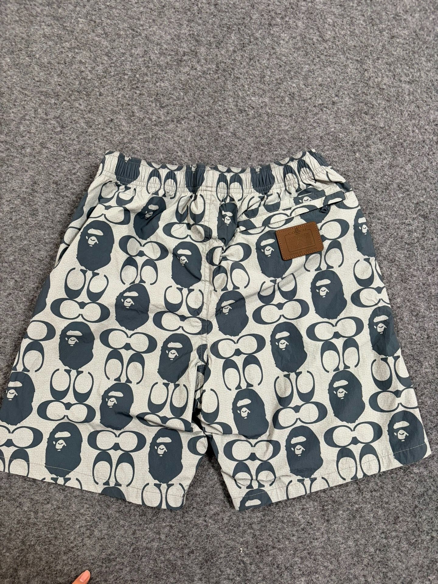 Bape A Bathing Ape x Coach Monogram Shorts Size S Size US 30 / EU 46 - 3 Thumbnail