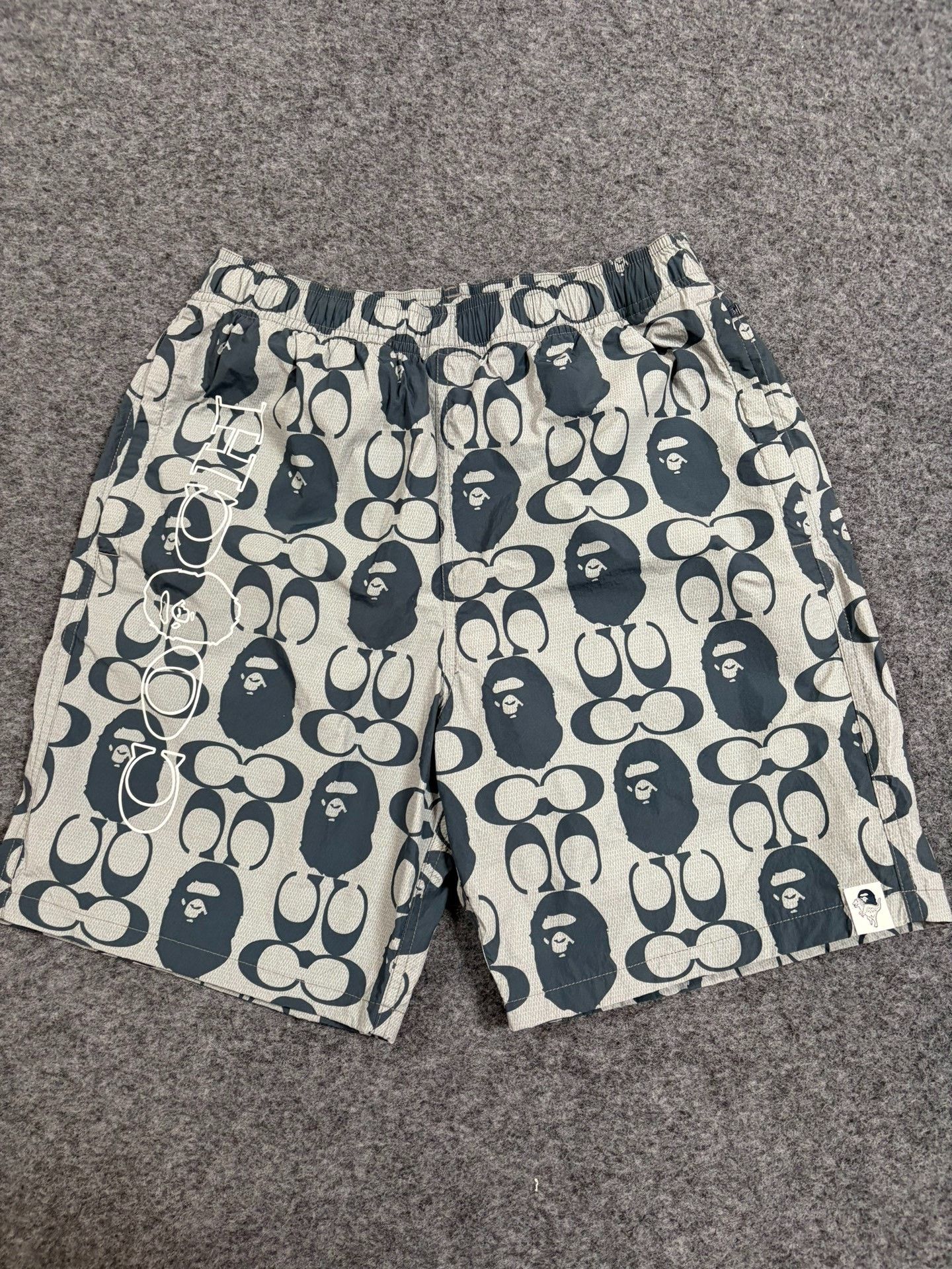 Bape A Bathing Ape x Coach Monogram Shorts Size S Size US 30 / EU 46 - 2 Thumbnail