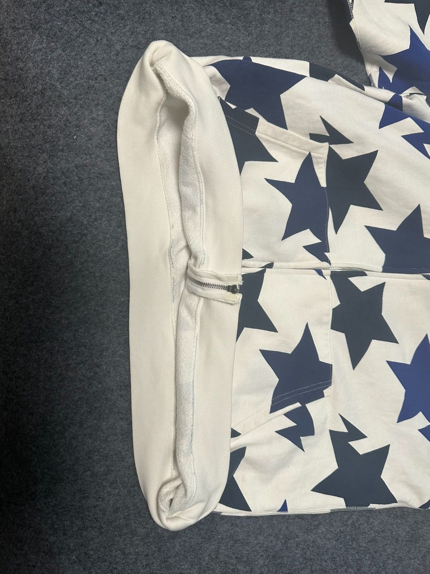 Bape A Bathing Ape Star Pattern Tiger Shark Full Zip Hoodie XL Size US XL / EU 56 / 4 - 7 Thumbnail