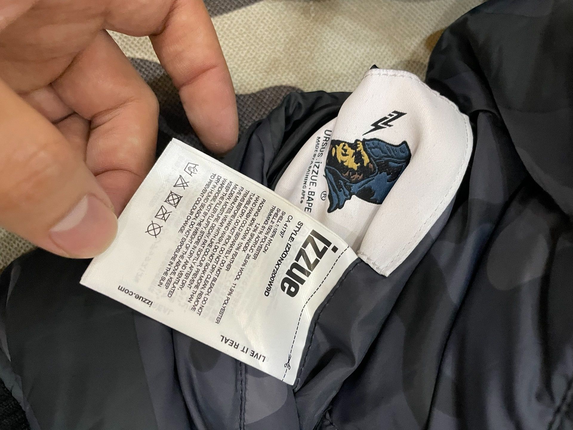 Bape BAPE x Izzue Reversible Camo Puffer Jacket Size M Size US M / EU 48-50 / 2 - 6 Thumbnail