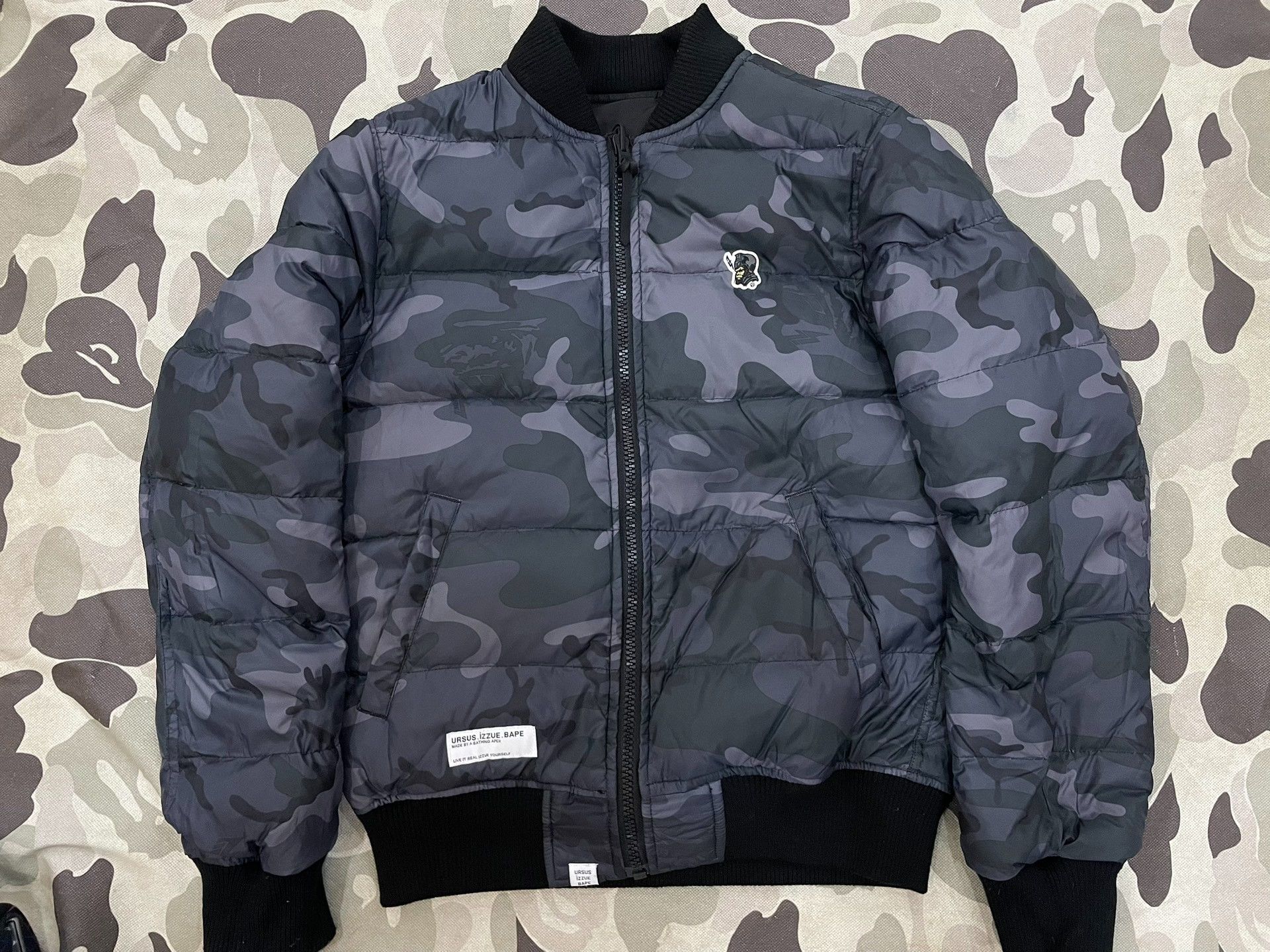 Bape BAPE x Izzue Reversible Camo Puffer Jacket Size M Size US M / EU 48-50 / 2 - 3 Thumbnail