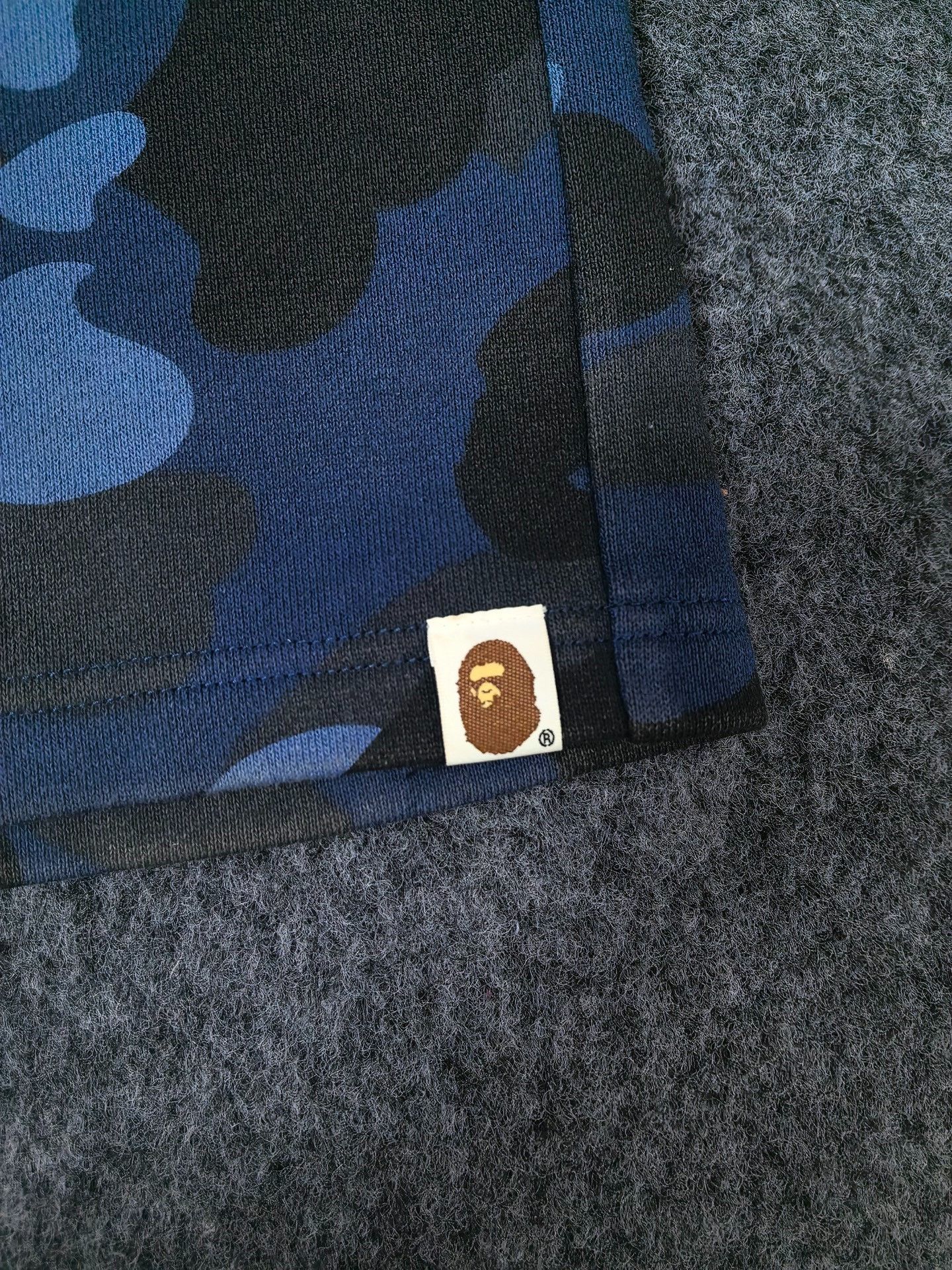 Bape Bape Blue Camo Shark Shorts Size XXL Size US 38 / EU 54 - 4 Thumbnail