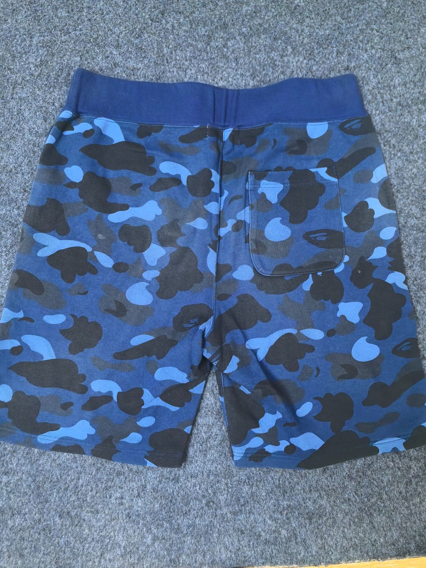 Bape Bape Blue Camo Shark Shorts Size XXL Size US 38 / EU 54 - 3 Thumbnail
