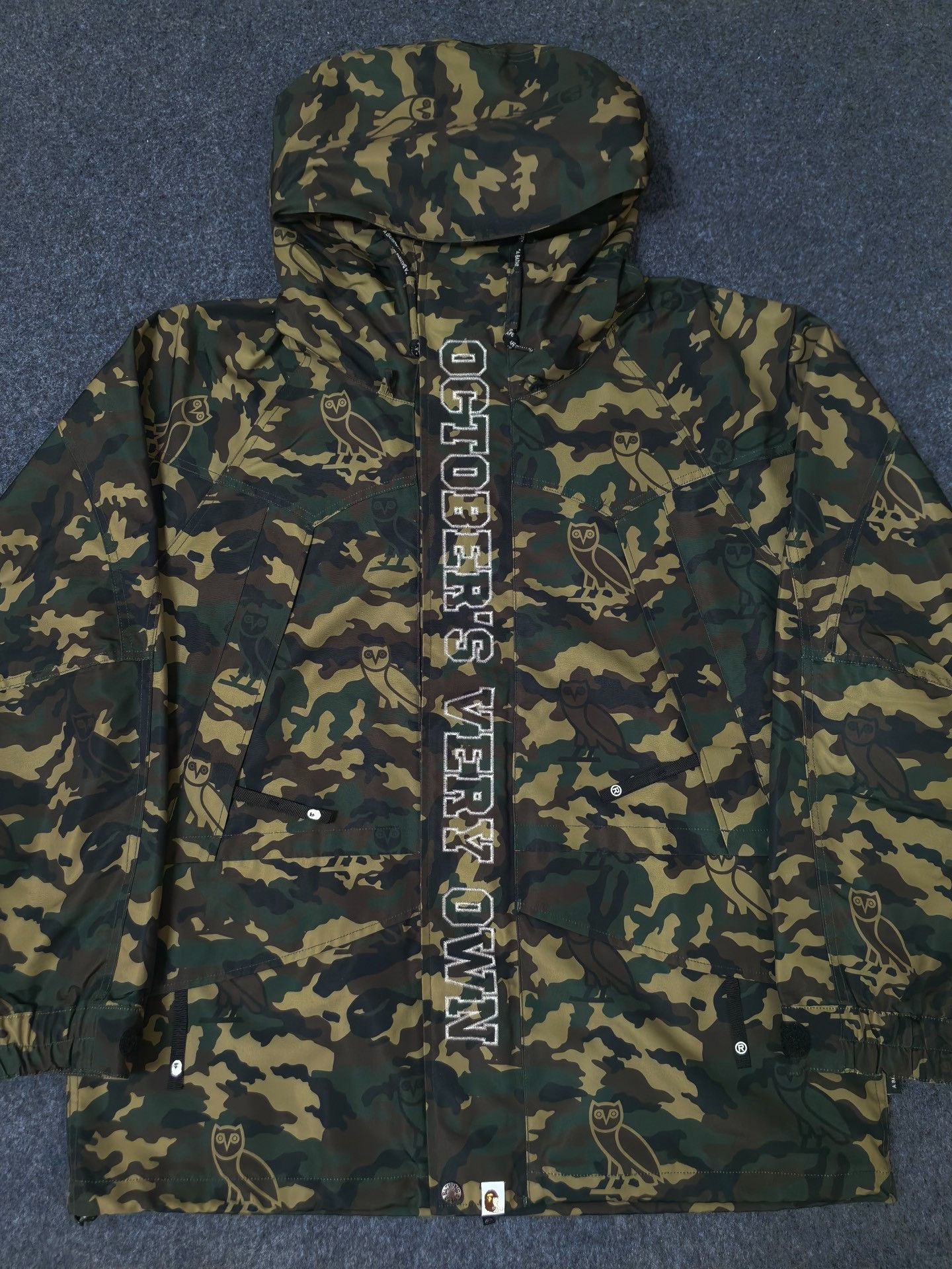Bape BAPE x OVO Camo Hooded Jacket Size XXL Size US XXL / EU 58 / 5 - 2 Thumbnail