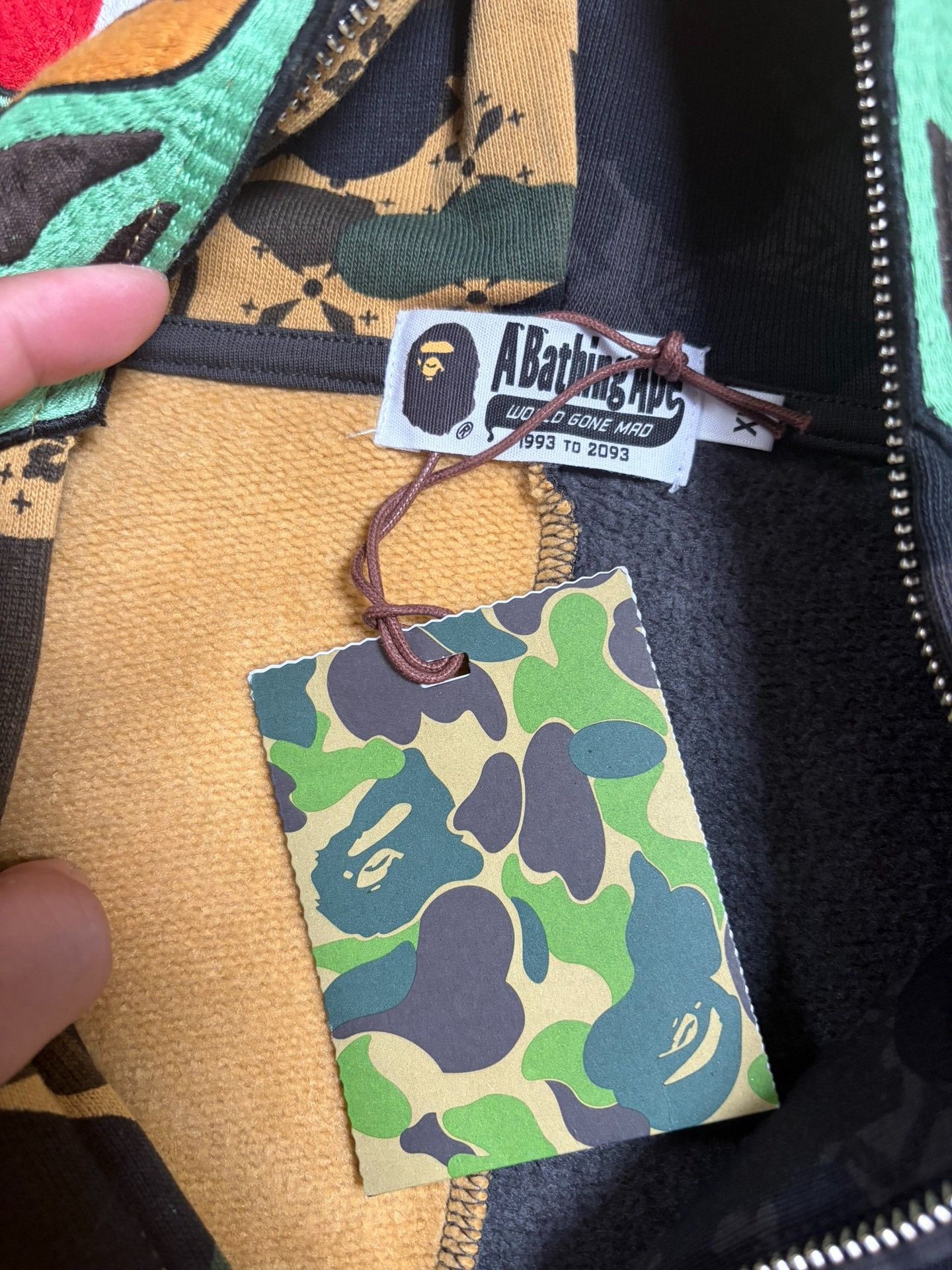 Bape BAPE x CLOT Dragon Full Zip Hoodie Size XL Size US XL / EU 56 / 4 - 5 Thumbnail