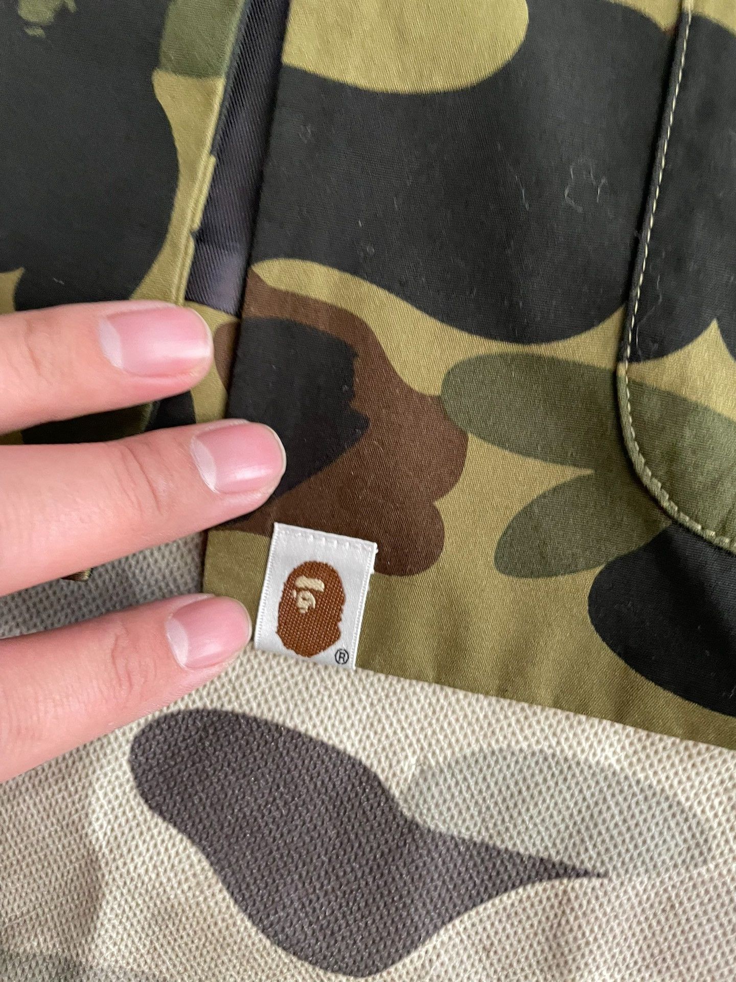 Bape A Bathing Ape Camo Tang Jacket Size L Size US L / EU 52-54 / 3 - 4 Thumbnail