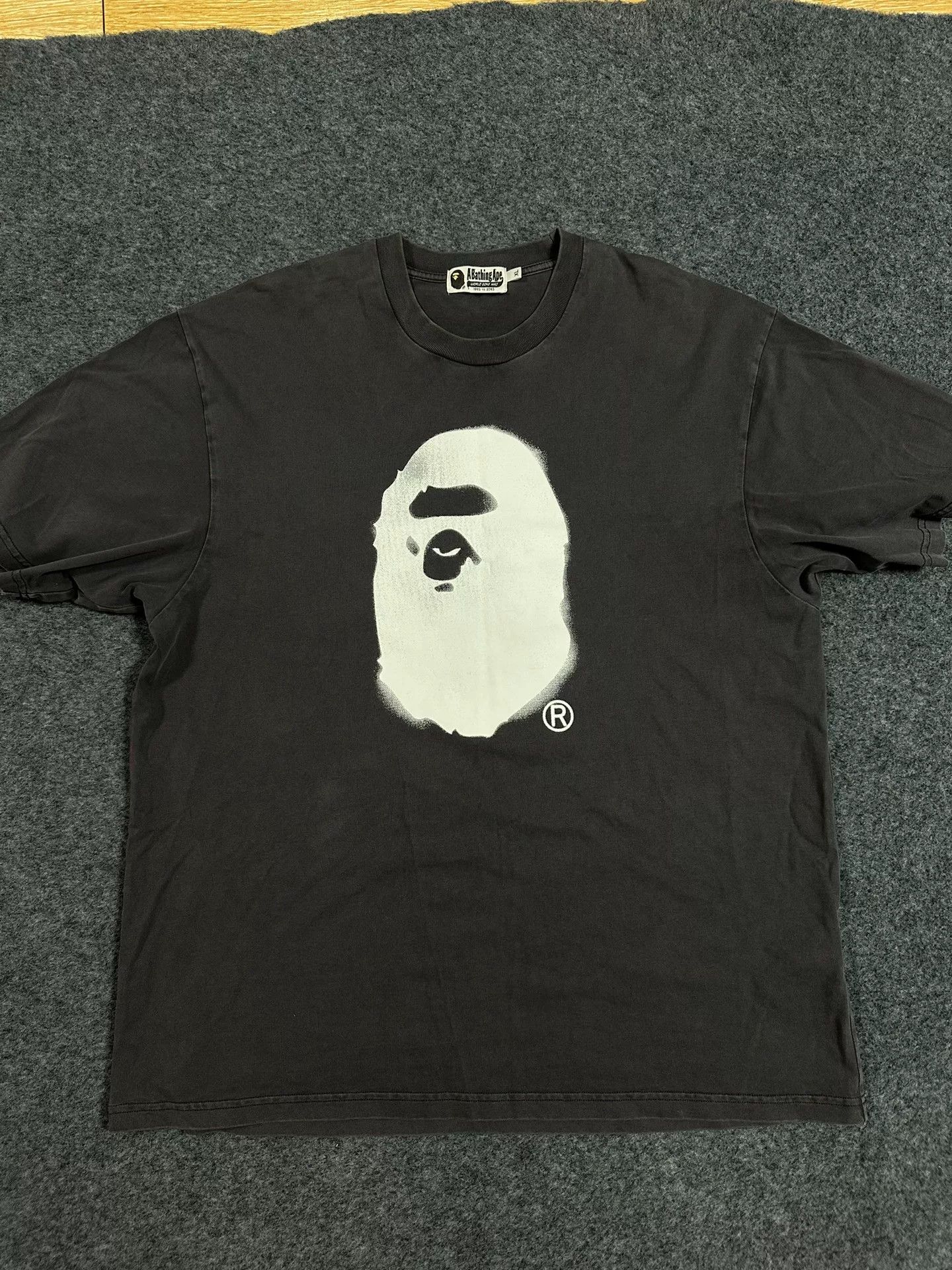 Bape A Bathing Ape Logo T-Shirt Size XL Size US XL / EU 56 / 4 - 2 Thumbnail