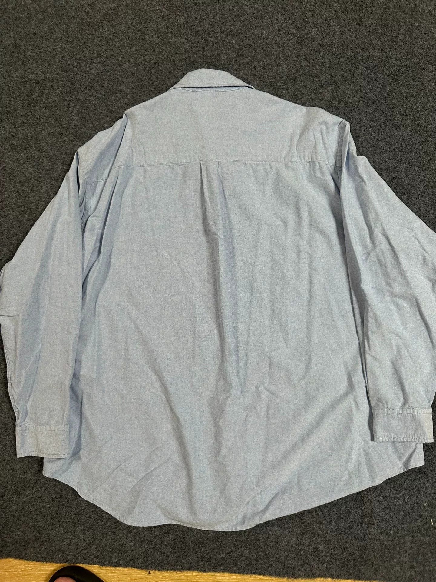 Bape BAPE Logo Pocket Button Up Shirt Size XL Size US XL / EU 56 / 4 - 3 Thumbnail