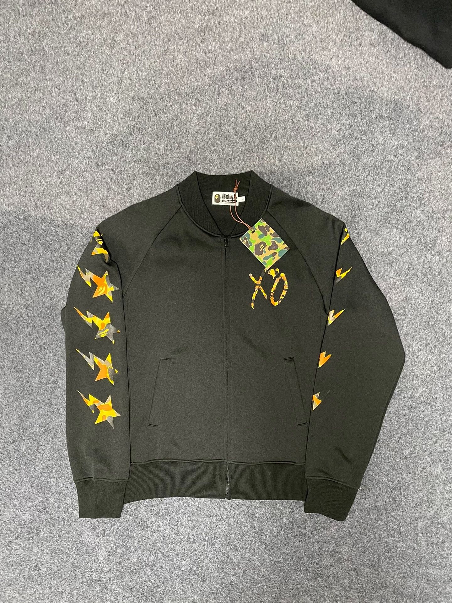 Bape A Bathing Ape x The Weeknd XO Camo Bomber Jacket Size L Size US L / EU 52-54 / 3 - 2 Thumbnail