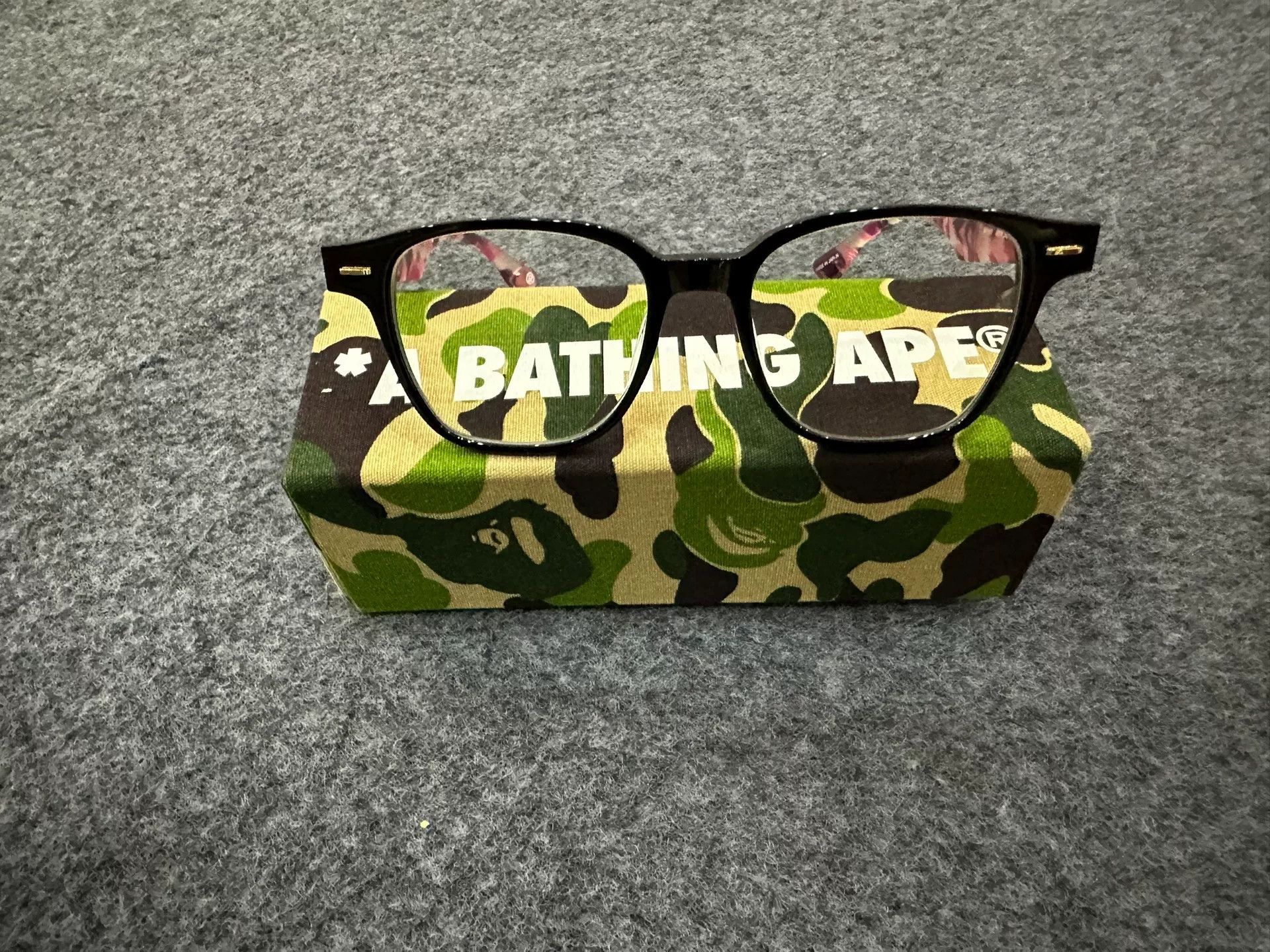 Bape BAPE Camo Temple Optical Glasses One Size Size ONE SIZE - 4 Thumbnail