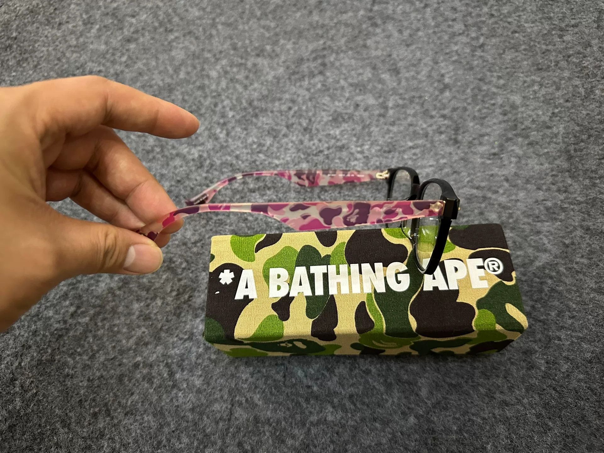 Bape BAPE Camo Temple Optical Glasses One Size Size ONE SIZE - 5 Thumbnail