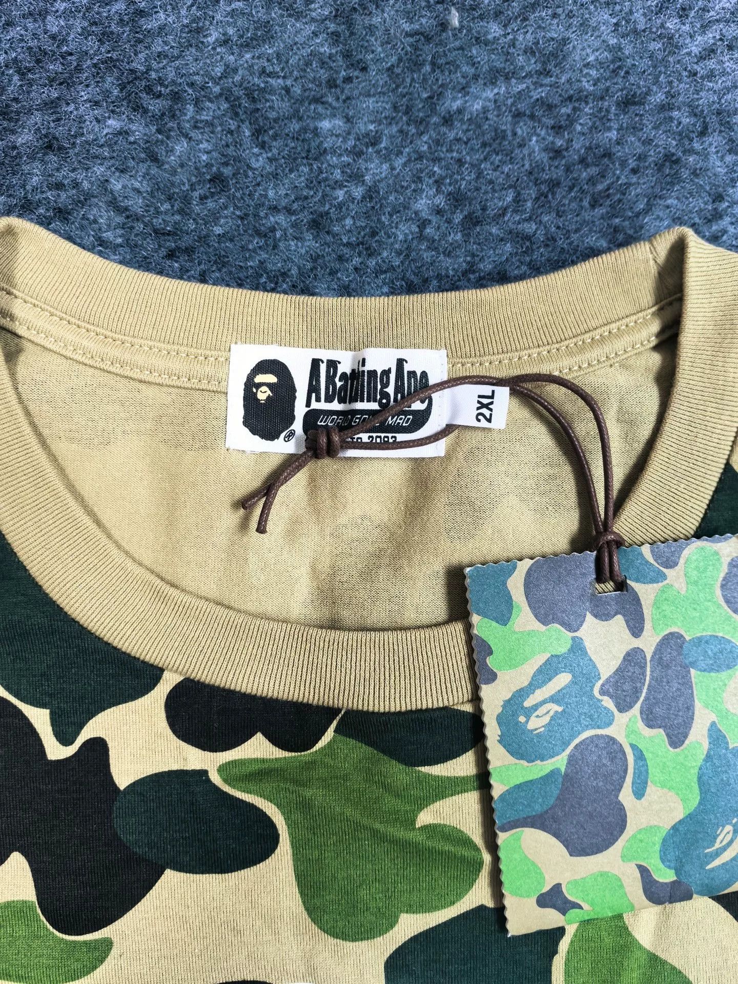 Bape A Bathing Ape ABC Camo T-Shirt Size 2XL Size US XXL / EU 58 / 5 - 8 Thumbnail