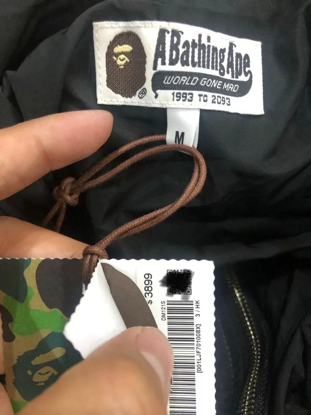 Bape A Bathing Ape Camo Shark Puffer Jacket Size M Size US M / EU 48-50 / 2 - 8 Thumbnail