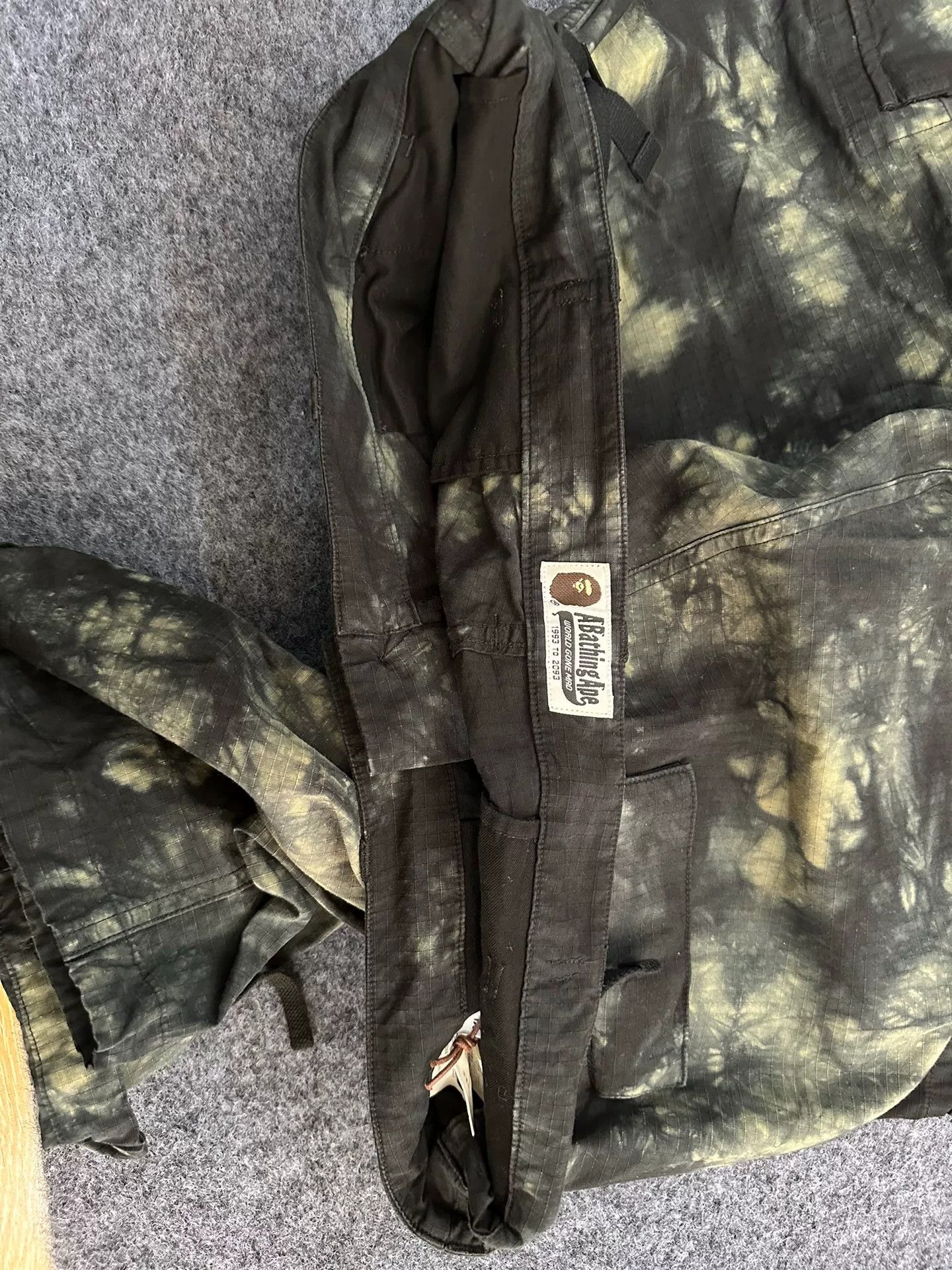 Bape Bape Tie-Dye Camo Cargo Pants Size XL Size US 36 / EU 52 - 5 Thumbnail