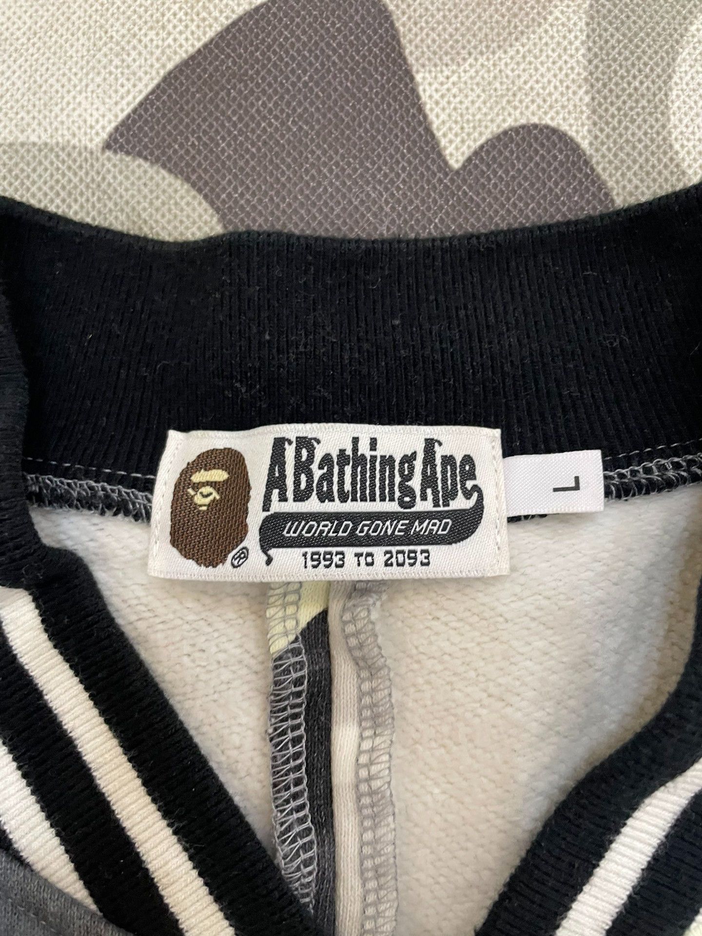 Bape BAPE Split Camo Shark Bomber Jacket Size L Size US L / EU 52-54 / 3 - 5 Thumbnail