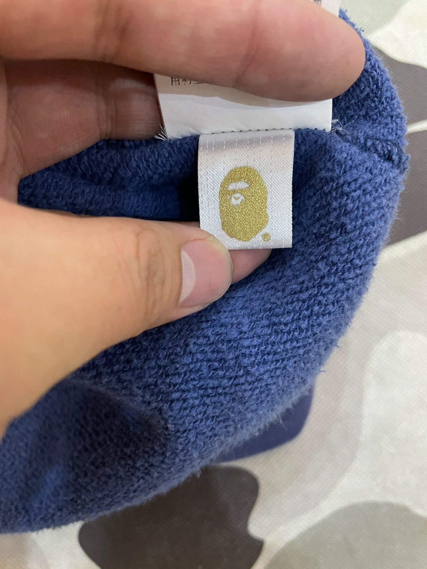 Bape A Bathing Ape Blue Camo Tiger Hoodie Size L Size US L / EU 52-54 / 3 - 7 Thumbnail
