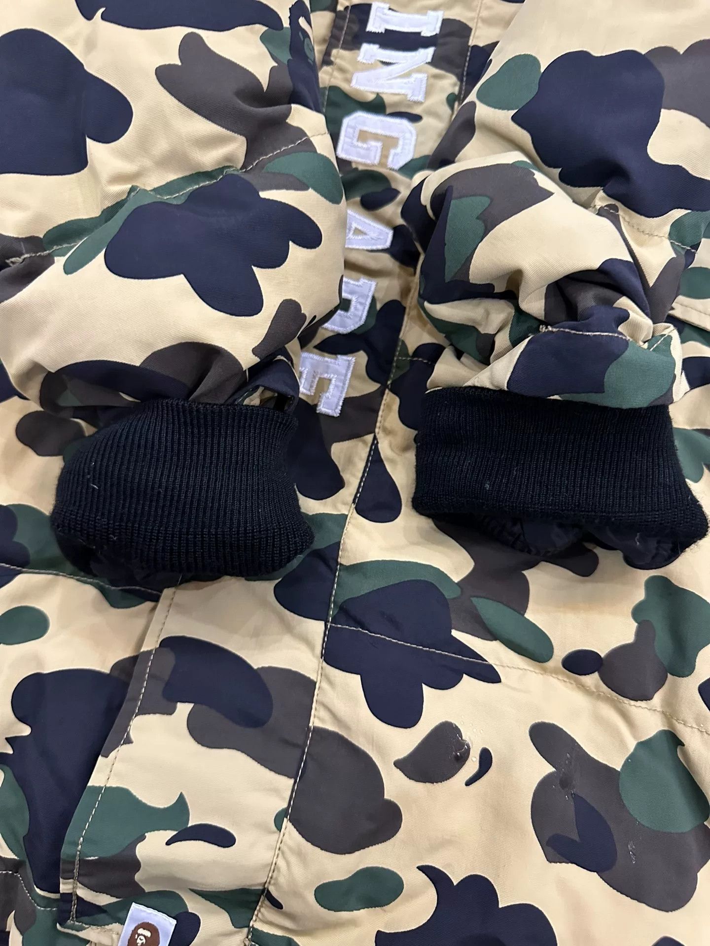 Bape BAPE Camo Long Down Jacket Size L Size US L / EU 52-54 / 3 - 6 Thumbnail