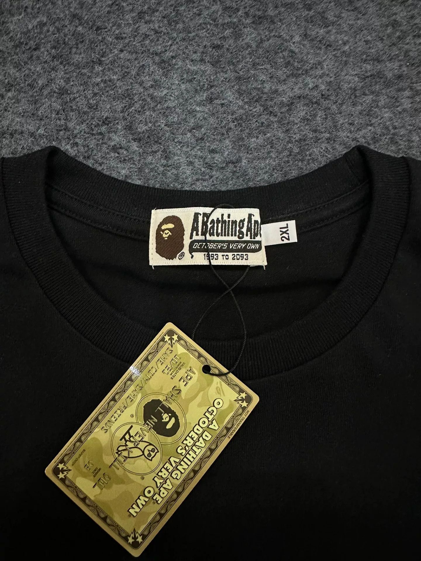 Bape A Bathing Ape x OVO Camo Logo Long Sleeve T-Shirt Size XXL Size US XXL / EU 58 / 5 - 5 Thumbnail
