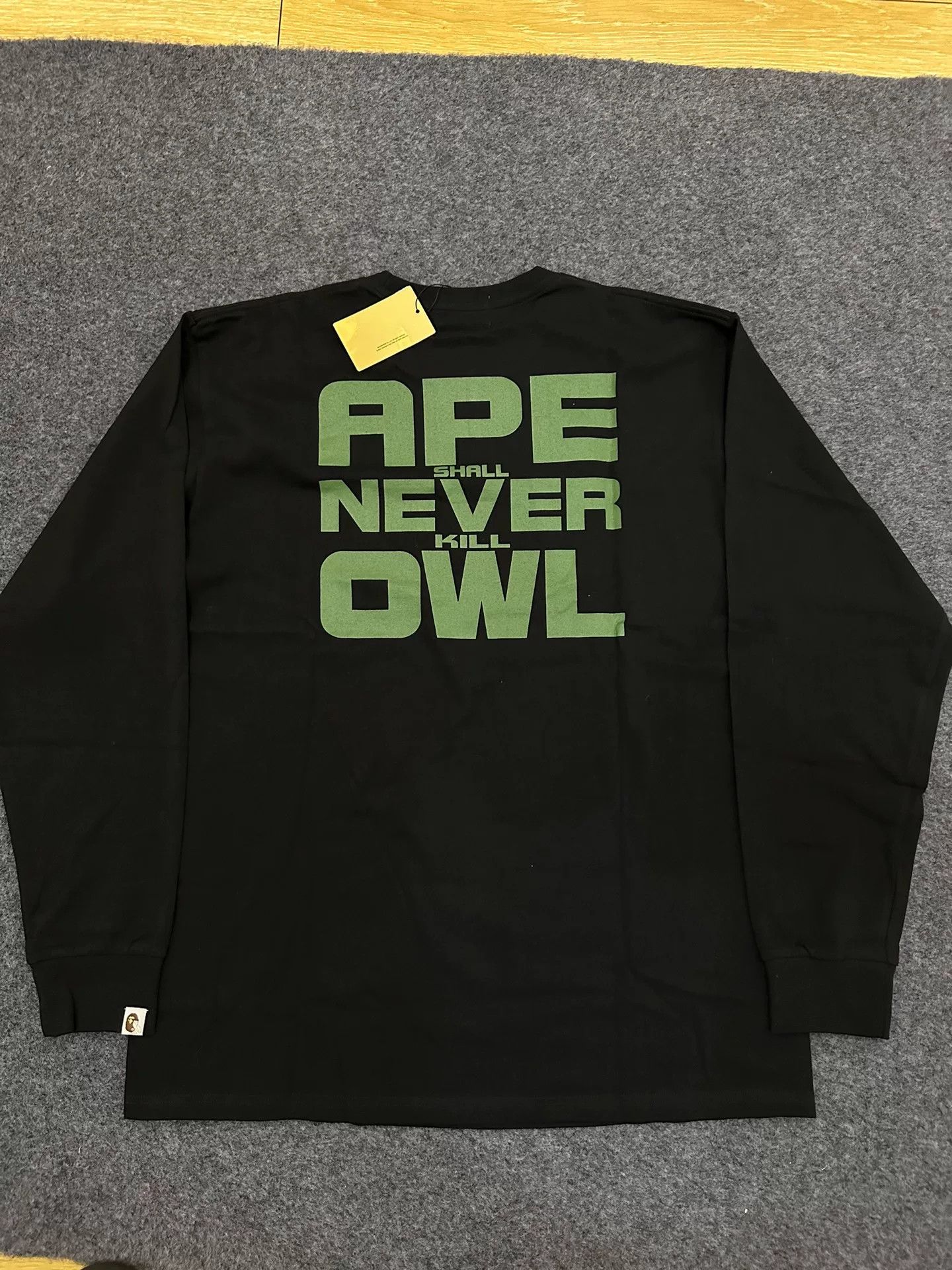 Bape A Bathing Ape x OVO Camo Logo Long Sleeve T-Shirt Size XXL Size US XXL / EU 58 / 5 - 3 Thumbnail