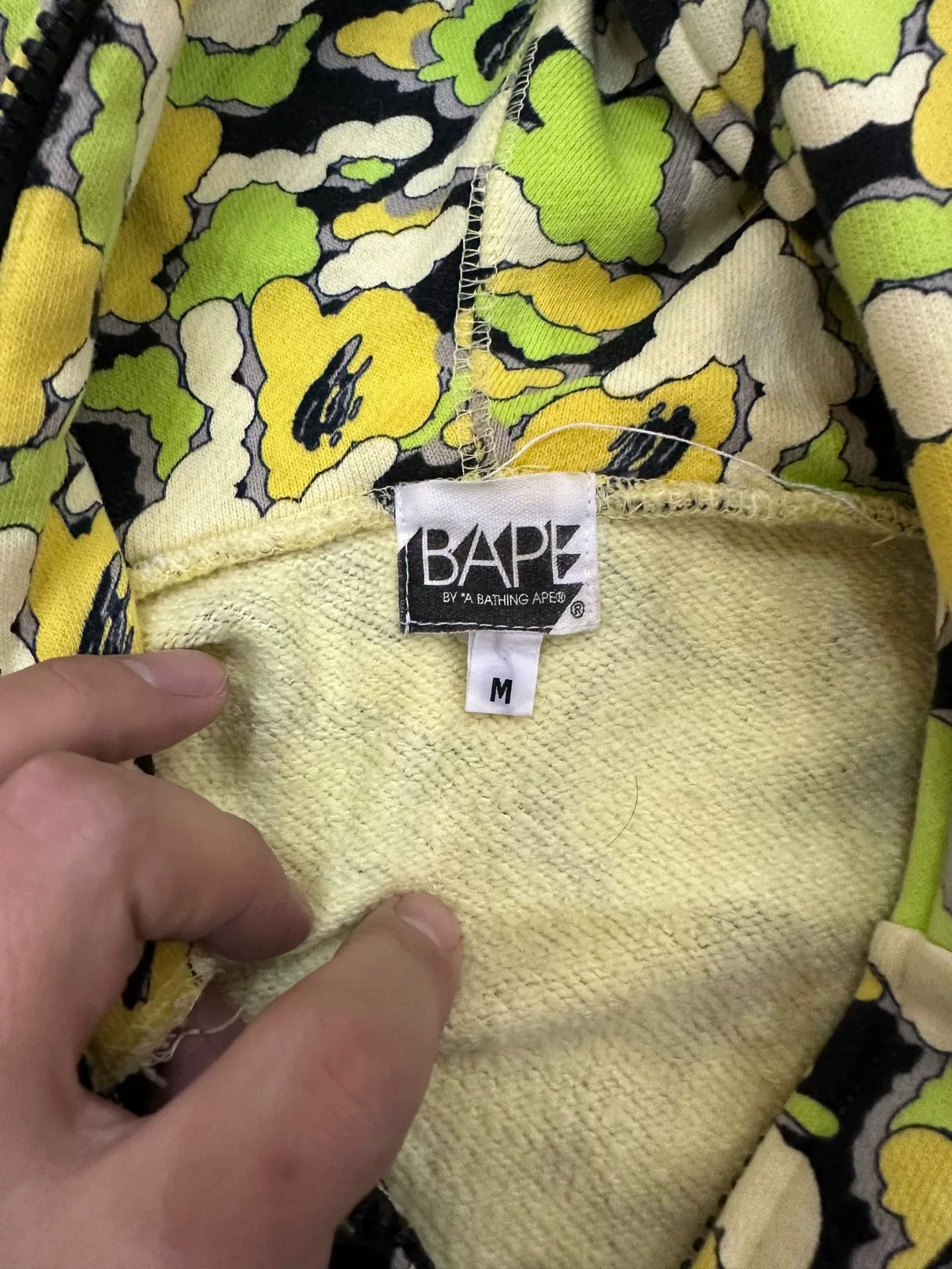 Bape BAPE Camo Zip Up Hoodie Size M Size US M / EU 48-50 / 2 - 5 Thumbnail