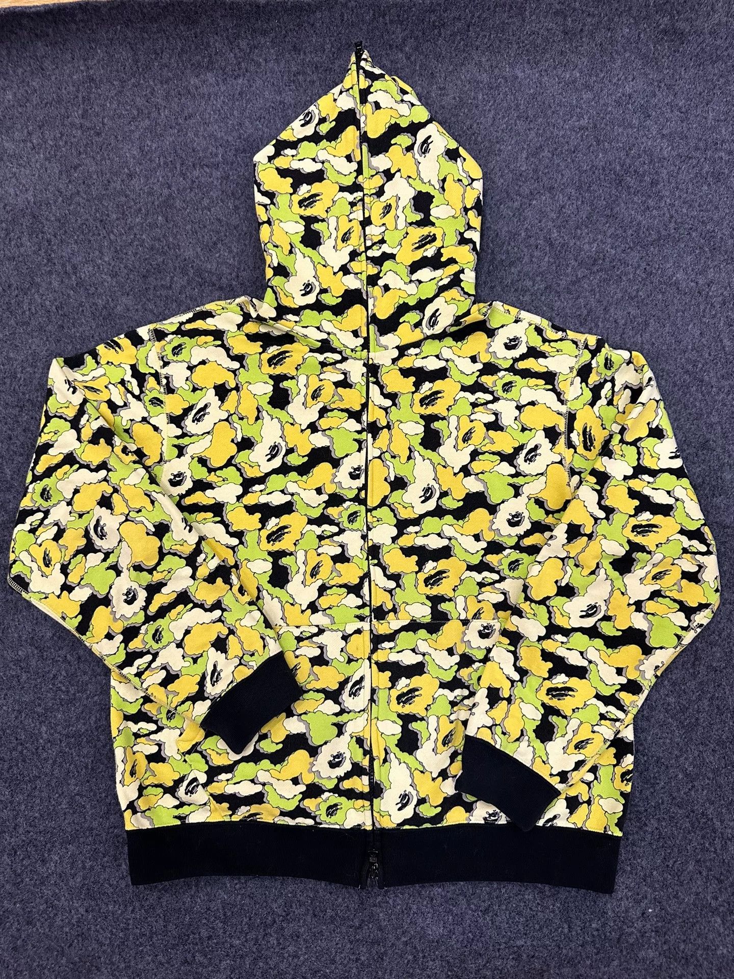 Bape BAPE Camo Zip Up Hoodie Size M Size US M / EU 48-50 / 2 - 2 Thumbnail