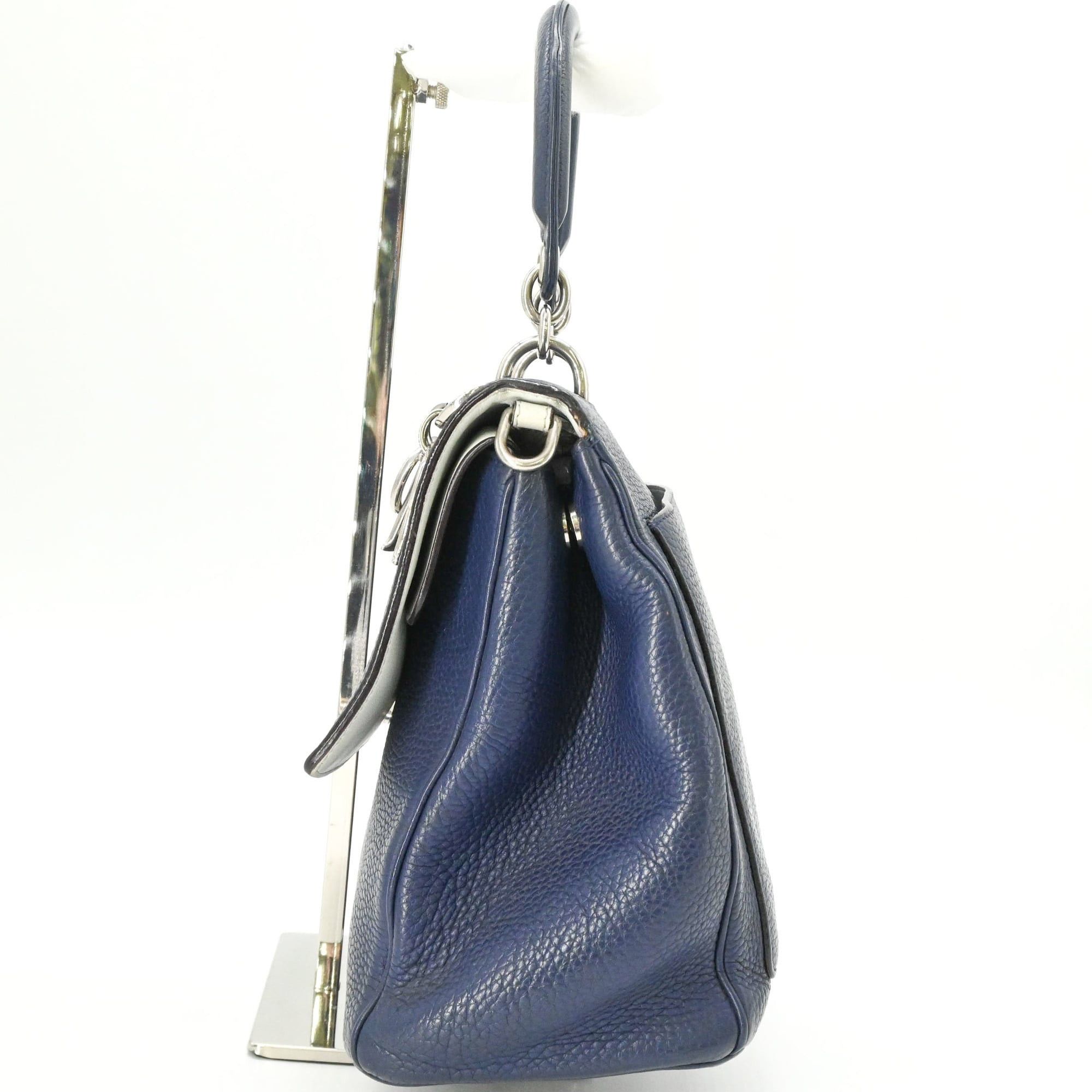 Dior Christian Dior Cannage Lady handbag, navy Size ONE SIZE - 4 Thumbnail
