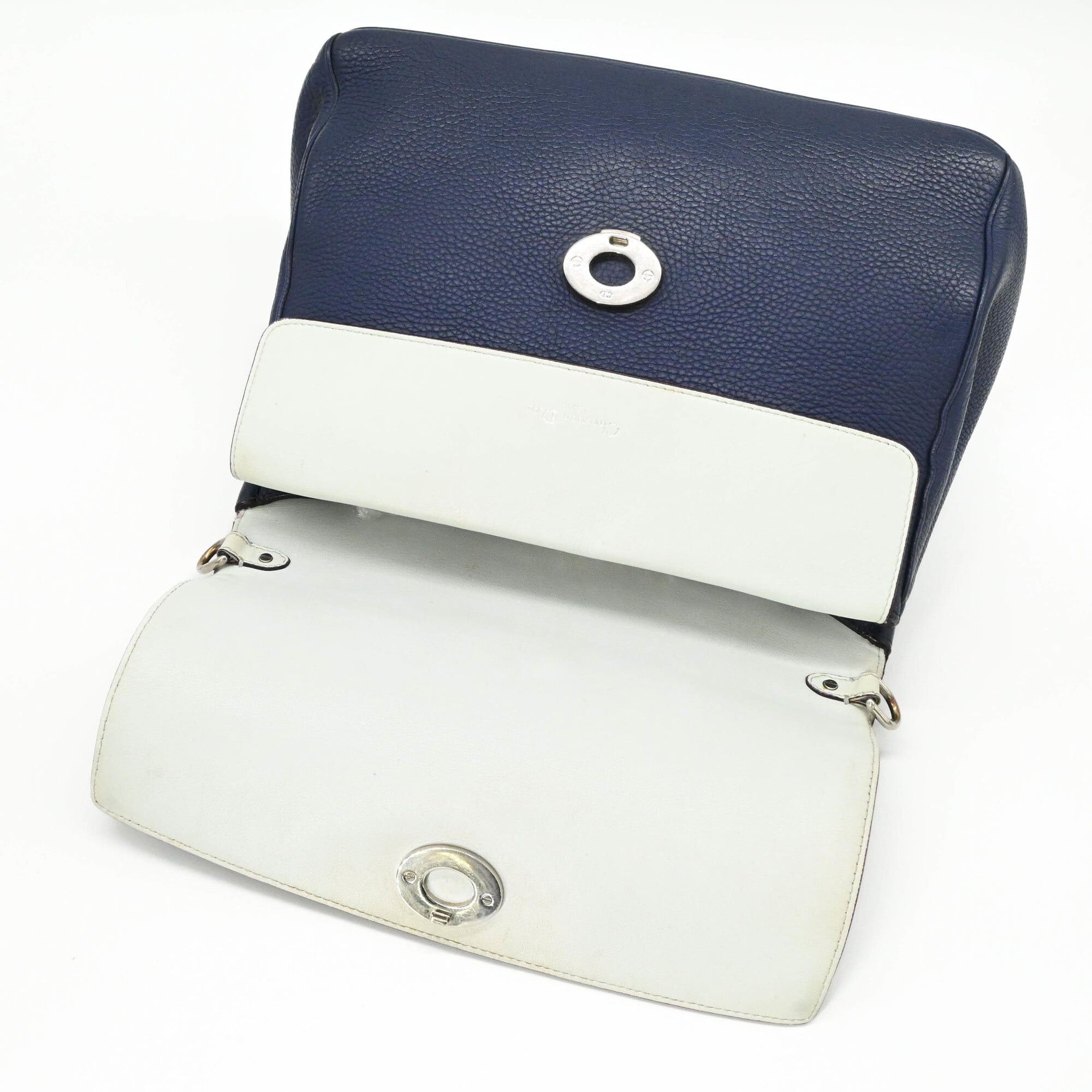Dior Christian Dior Cannage Lady handbag, navy Size ONE SIZE - 8 Thumbnail
