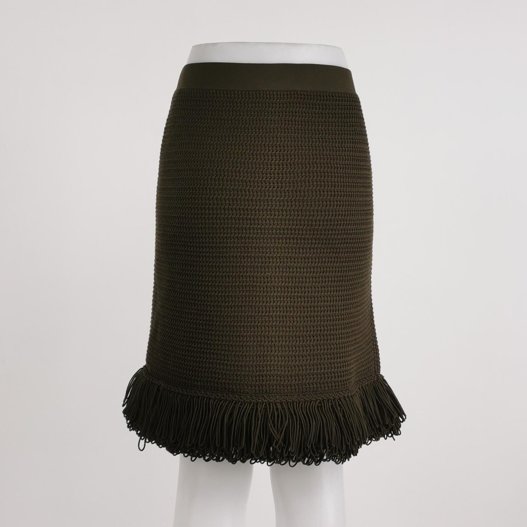 Bottega Veneta Bottega Veneta Women 28 Midi Skirts Size 28" / US 6 / IT 42 - 2 Thumbnail