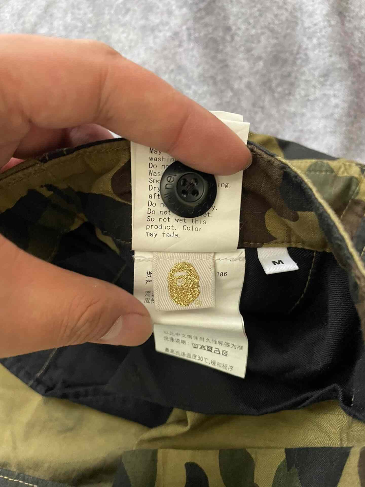 Bape A Bathing Ape Camo Cargo Shorts Size M Size US 32 / EU 48 - 7 Thumbnail