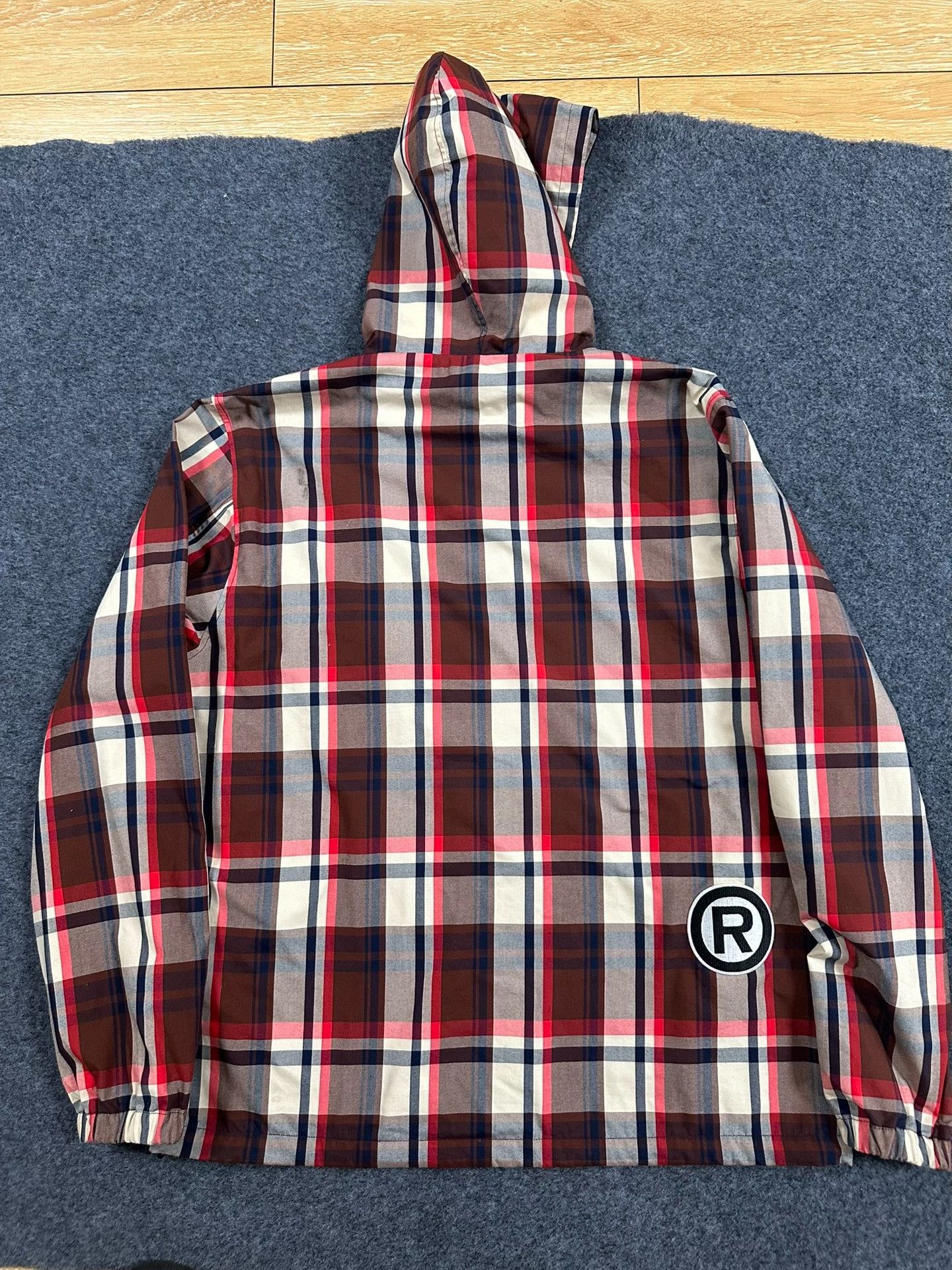 Bape A Bathing Ape Plaid Logo Patch Jacket Size XXL Size US XXL / EU 58 / 5 - 3 Thumbnail