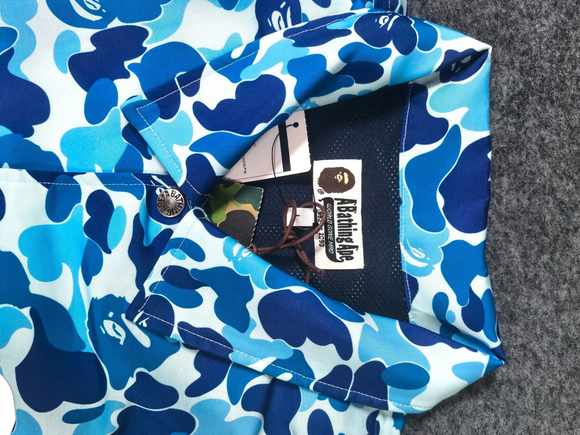 Bape A Bathing Ape ABC Camo Coach Jacket L Size US L / EU 52-54 / 3 - 5 Thumbnail