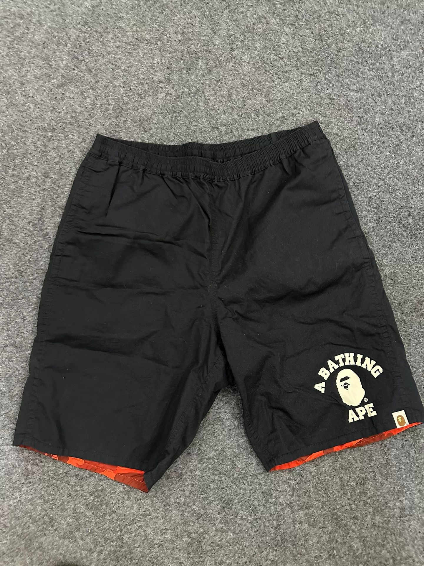 Bape BAPE Red Camo Reversible Shorts Size XL Size US 36 / EU 52 - 2 Thumbnail