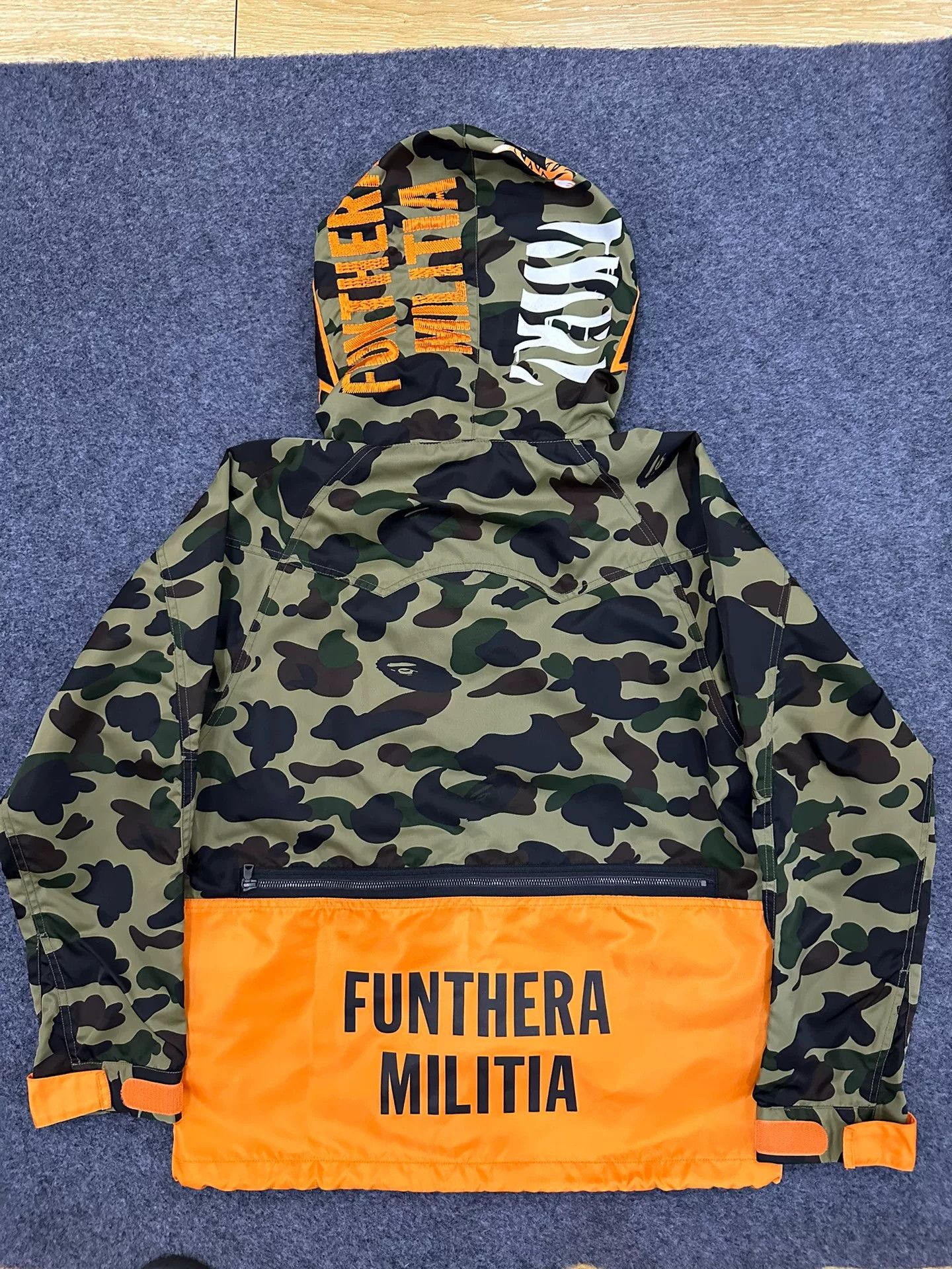 Bape Bape Tiger Camouflage Windbreaker Size M Size US M / EU 48-50 / 2 - 3 Thumbnail