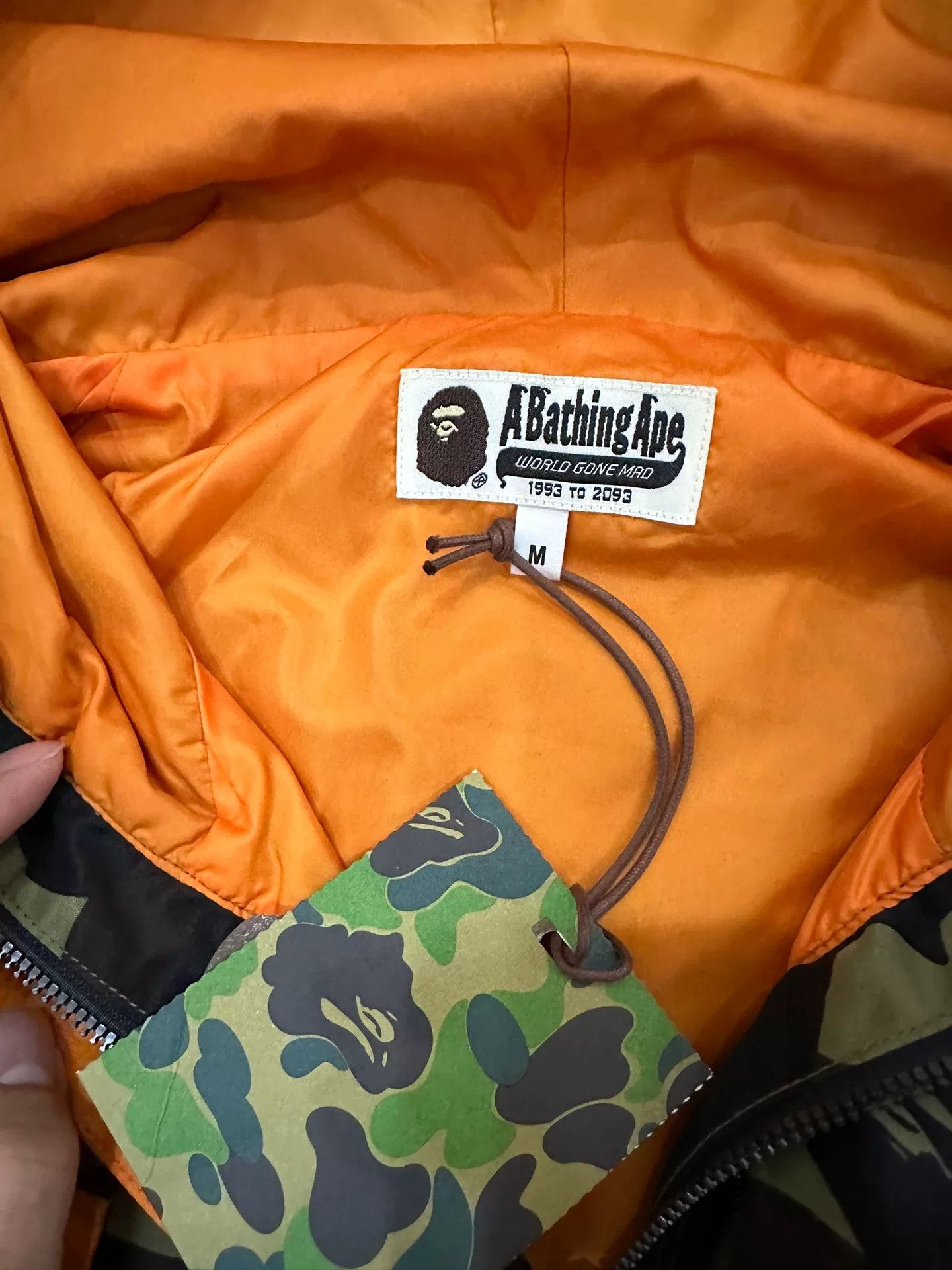 Bape Bape Tiger Camouflage Windbreaker Size M Size US M / EU 48-50 / 2 - 5 Thumbnail