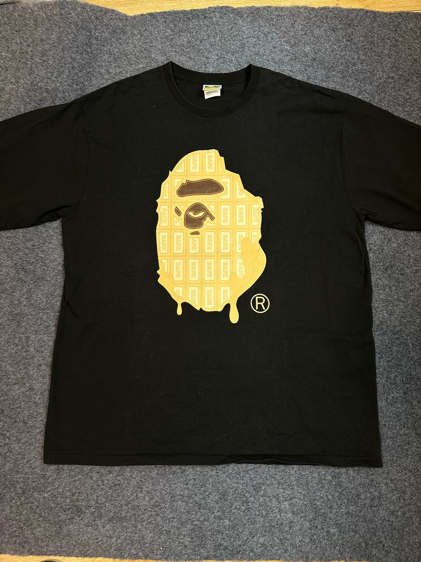 Bape A Bathing Ape Chocolate Ape T-Shirt 3XL Size US XXL / EU 58 / 5 - 2 Thumbnail