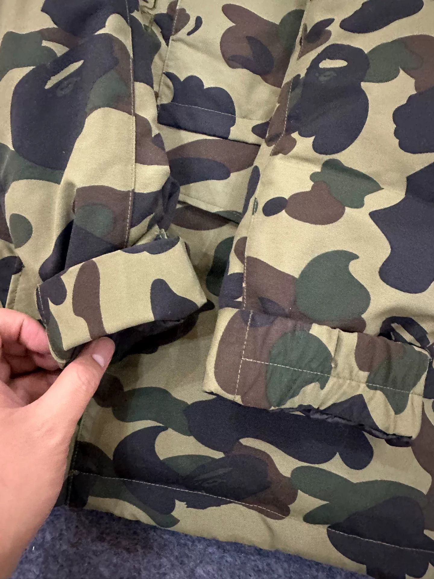 Bape A Bathing Ape Camo Down Jacket Size M Size US M / EU 48-50 / 2 - 4 Thumbnail