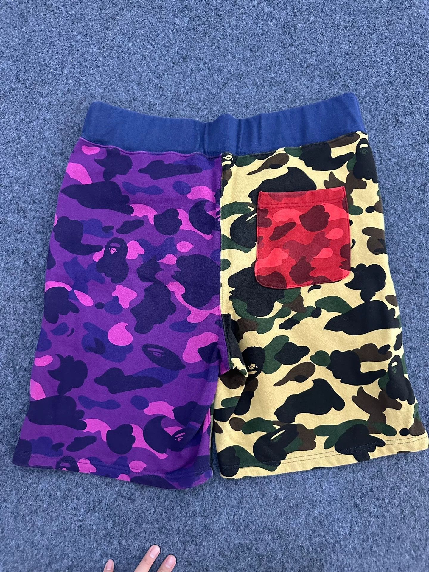 Bape Bape Multi Camo Shark Shorts 2XL Size US 38 / EU 54 - 3 Thumbnail