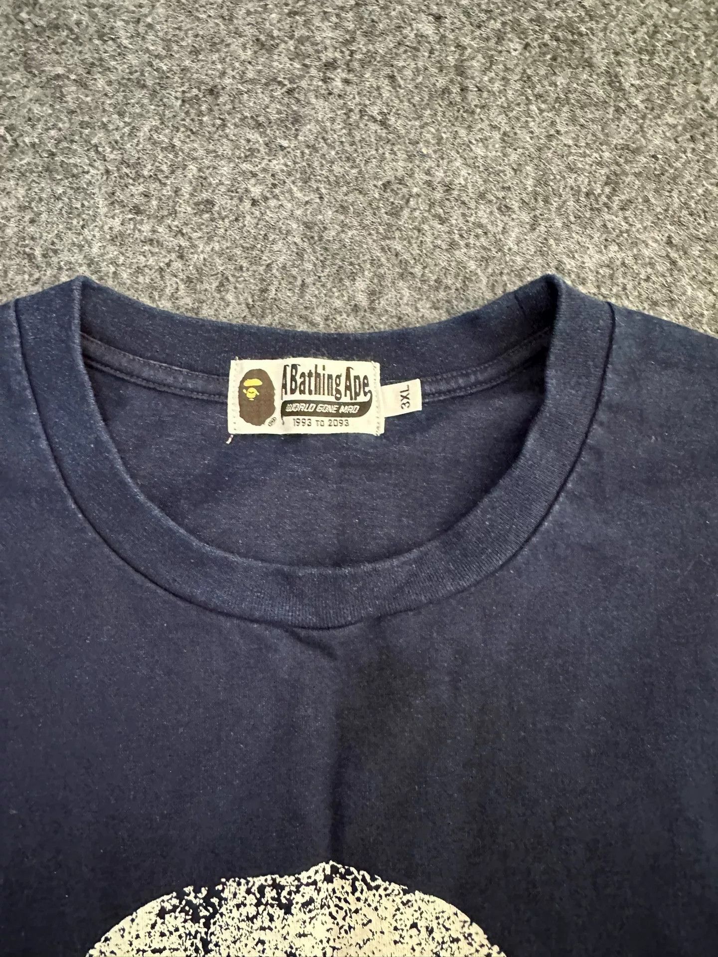 Bape Bape Sta Logo T-Shirt Size 3XL Size US XXL / EU 58 / 5 - 4 Thumbnail