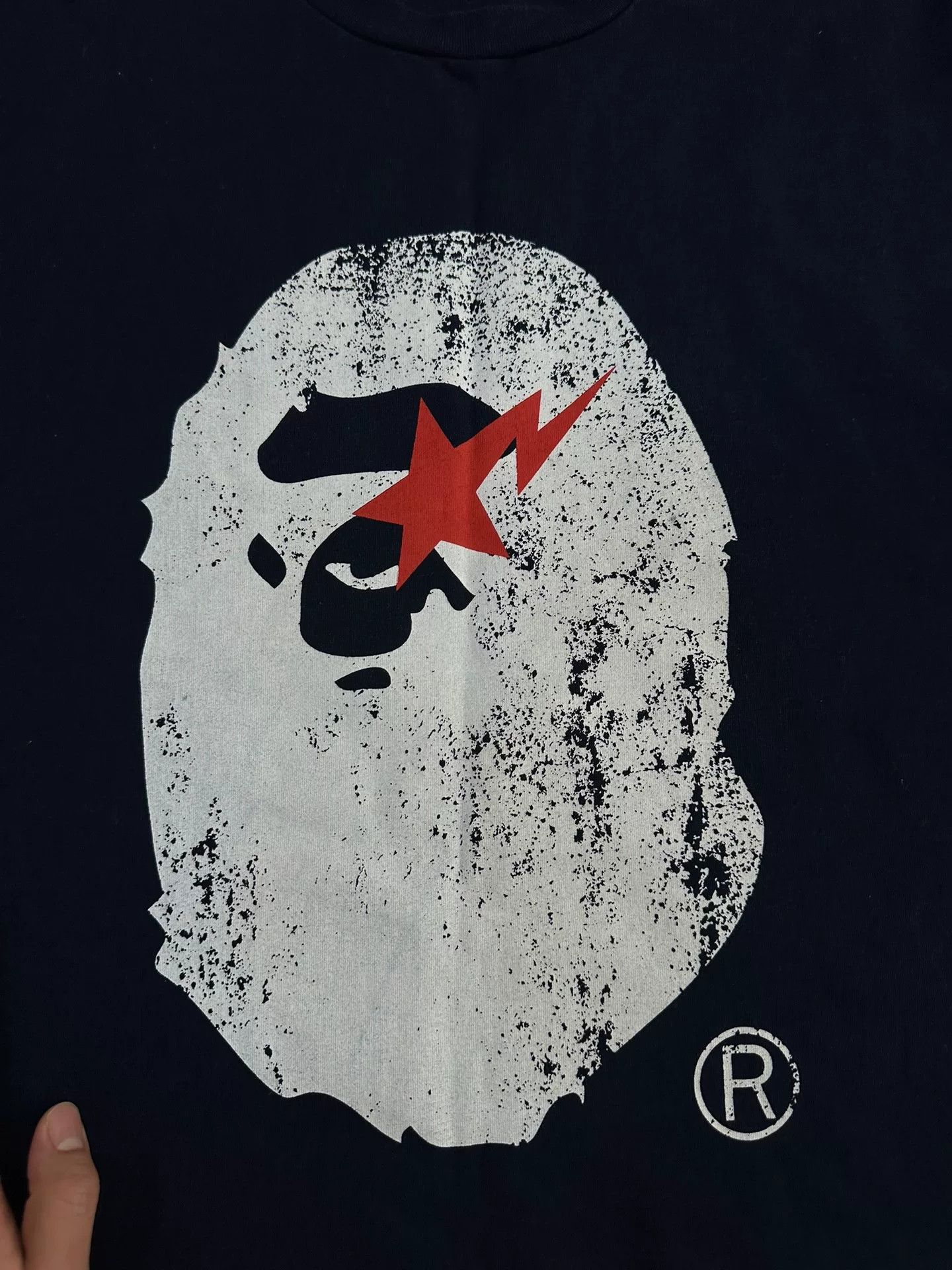 Bape Bape Sta Logo T-Shirt Size 3XL Size US XXL / EU 58 / 5 - 3 Thumbnail