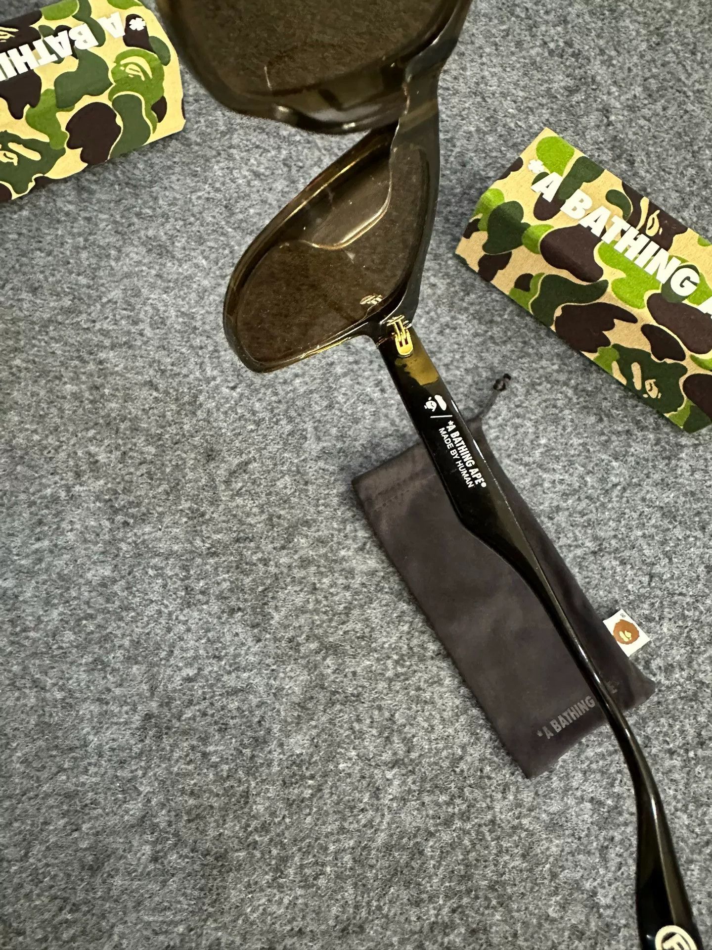 Bape A Bathing Ape Camo Frame Sunglasses One Size Size ONE SIZE - 7 Thumbnail