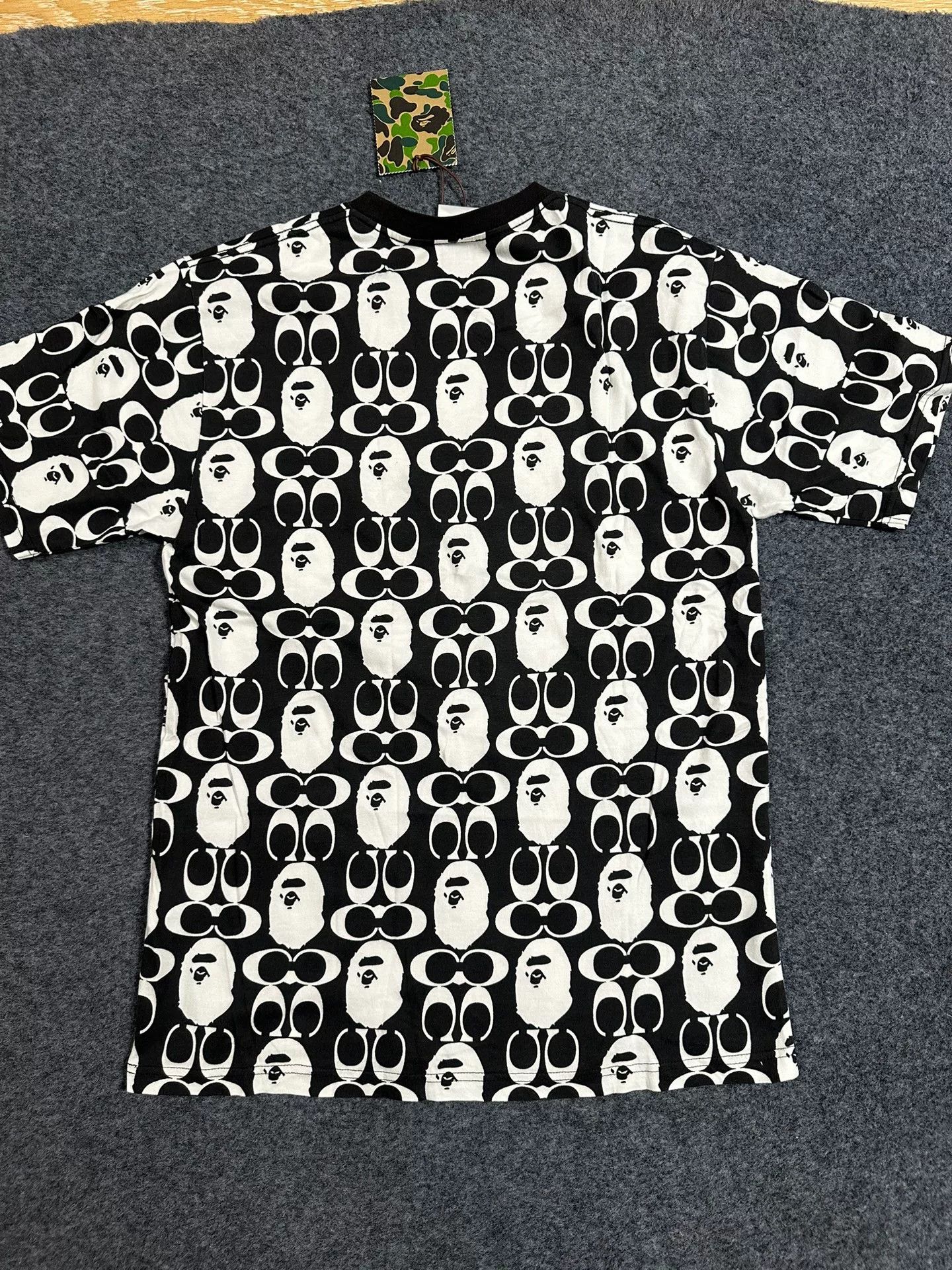 Bape BAPE x Coach Monogram T-Shirt L Size US L / EU 52-54 / 3 - 3 Thumbnail
