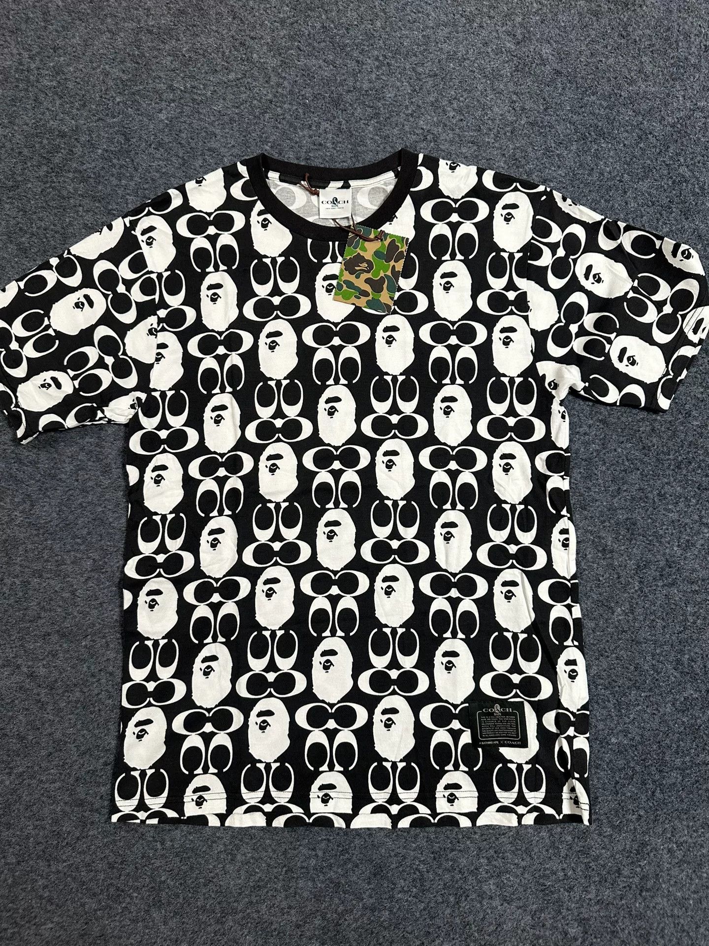 Bape BAPE x Coach Monogram T-Shirt L Size US L / EU 52-54 / 3 - 2 Thumbnail