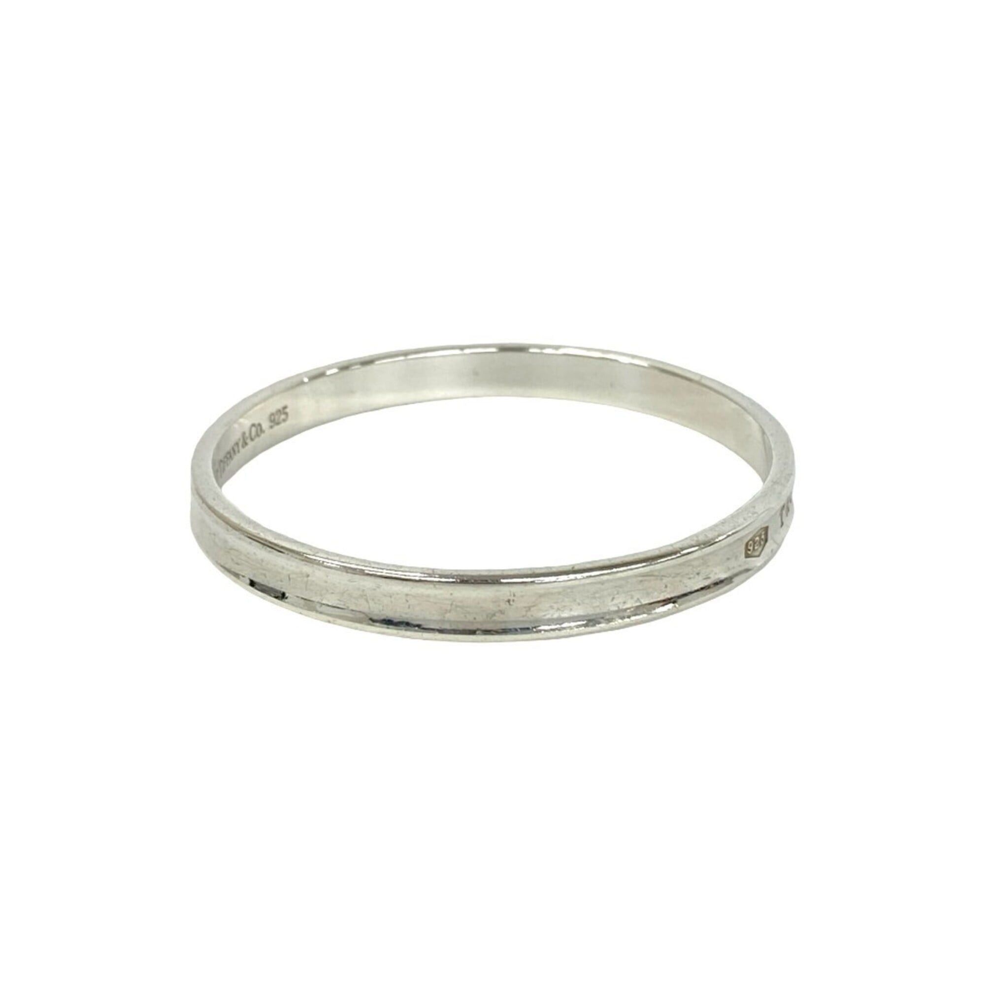Tiffany & Co. TIFFANY&Co. Tiffany Narrow Bangle, Sterling Silver 925 Bracelet, Accessory, 53665 Size ONE SIZE - 5 Thumbnail