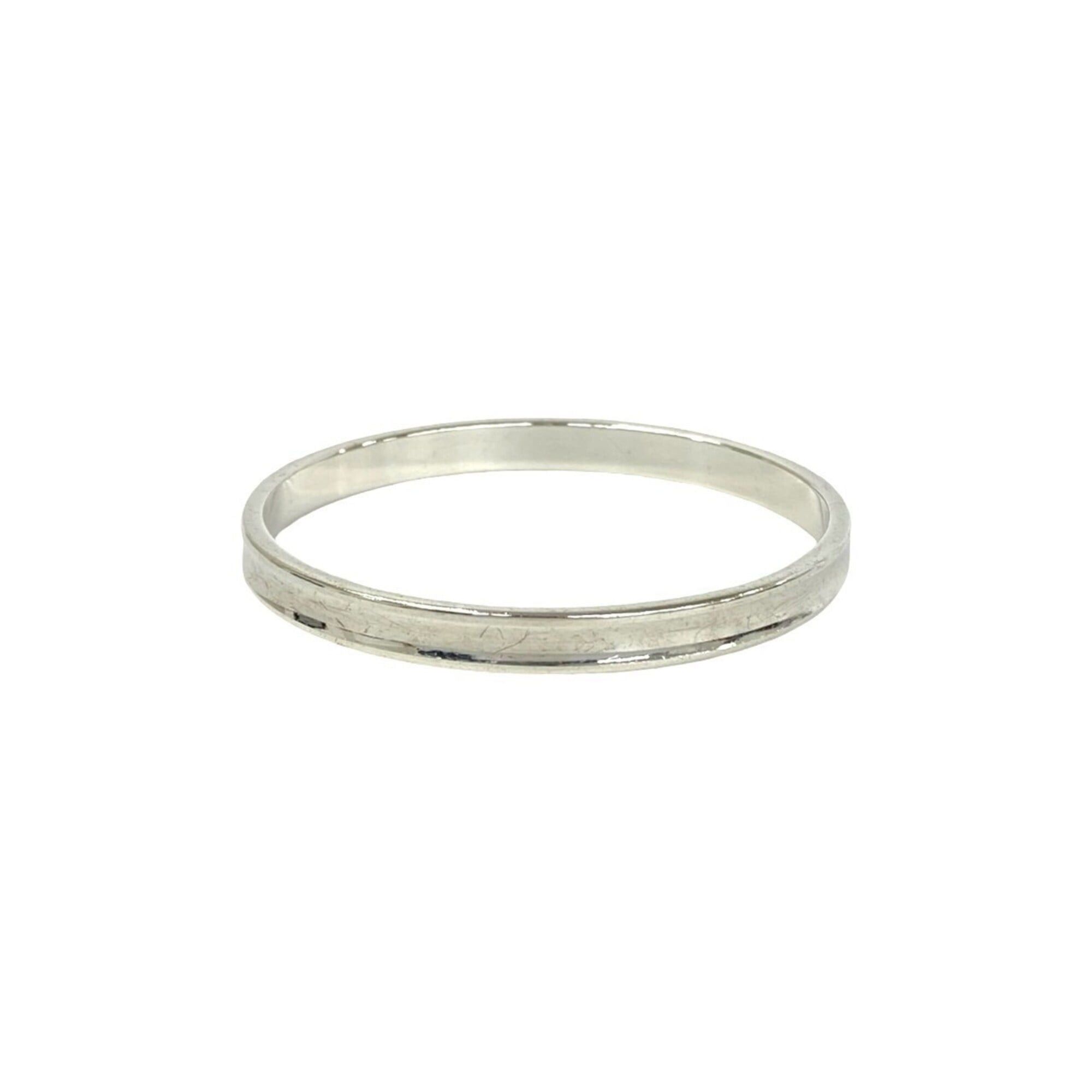 Tiffany & Co. TIFFANY&Co. Tiffany Narrow Bangle, Sterling Silver 925 Bracelet, Accessory, 53665 Size ONE SIZE - 6 Thumbnail