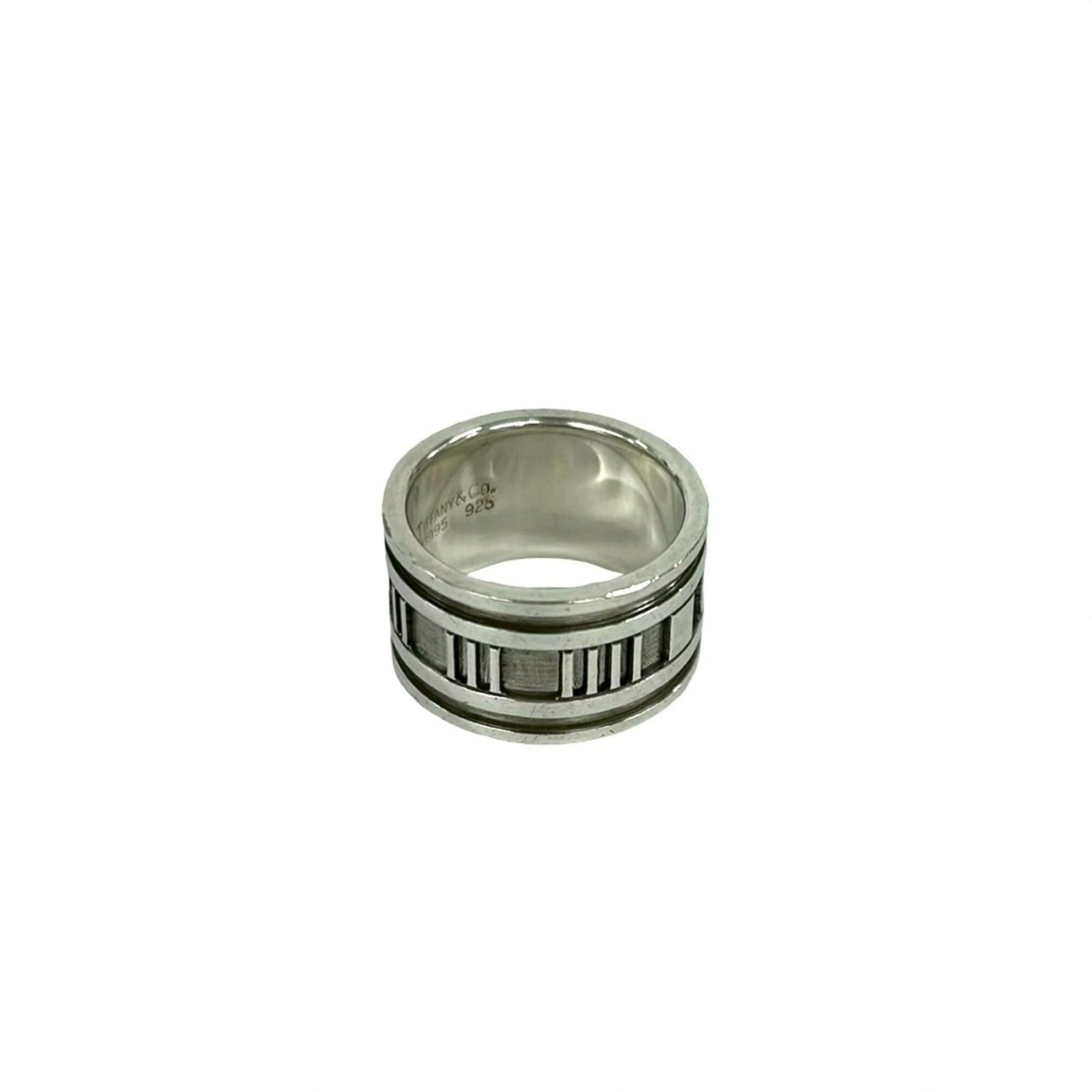 Tiffany & Co. TIFFANY&Co. Tiffany Atlas Wide Ring 925 Sterling Silver Accessory for Men and Women 60001 Size ONE SIZE - 5 Thumbnail