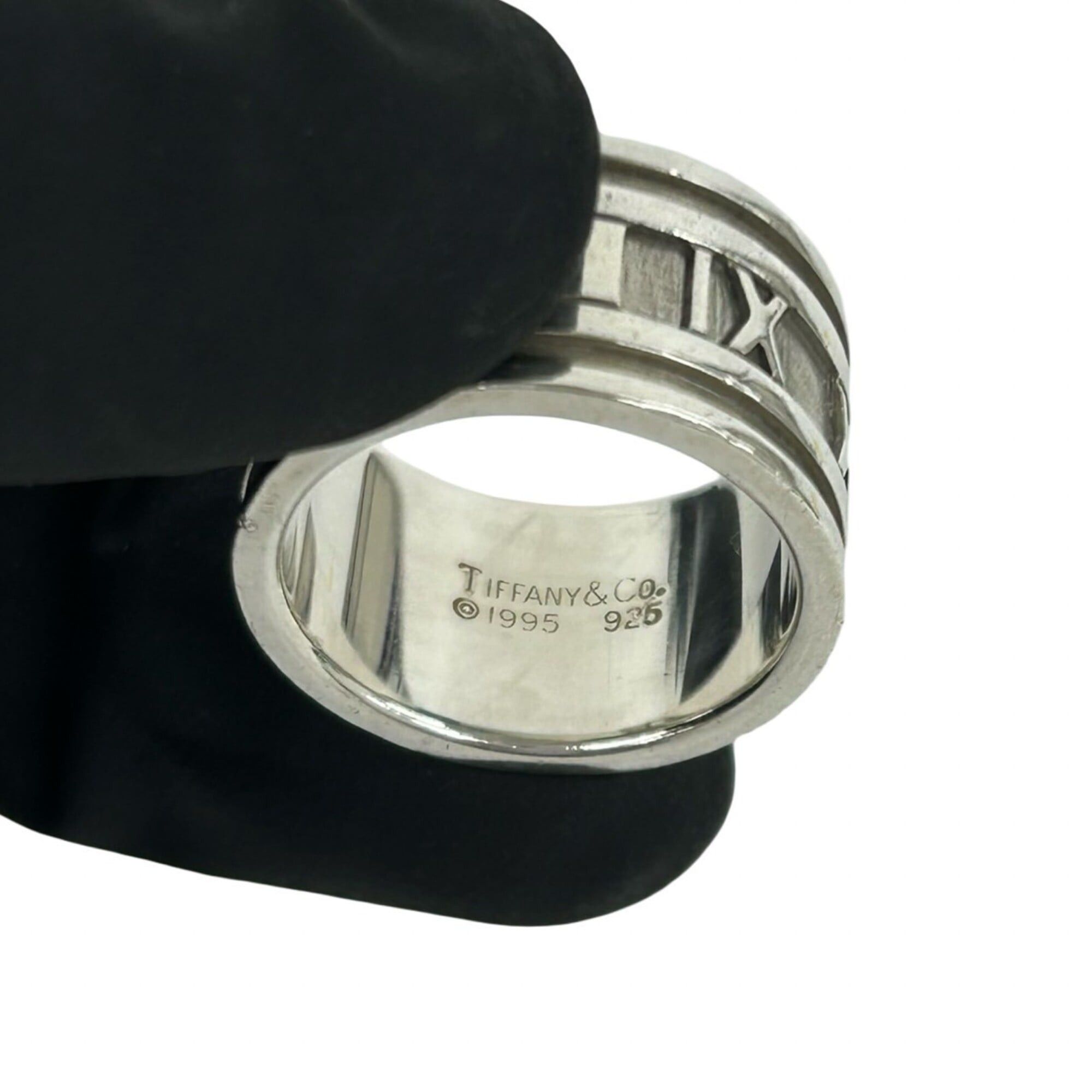 Tiffany & Co. TIFFANY&Co. Tiffany Atlas Wide Ring 925 Sterling Silver Accessory for Men and Women 60001 Size ONE SIZE - 3 Thumbnail
