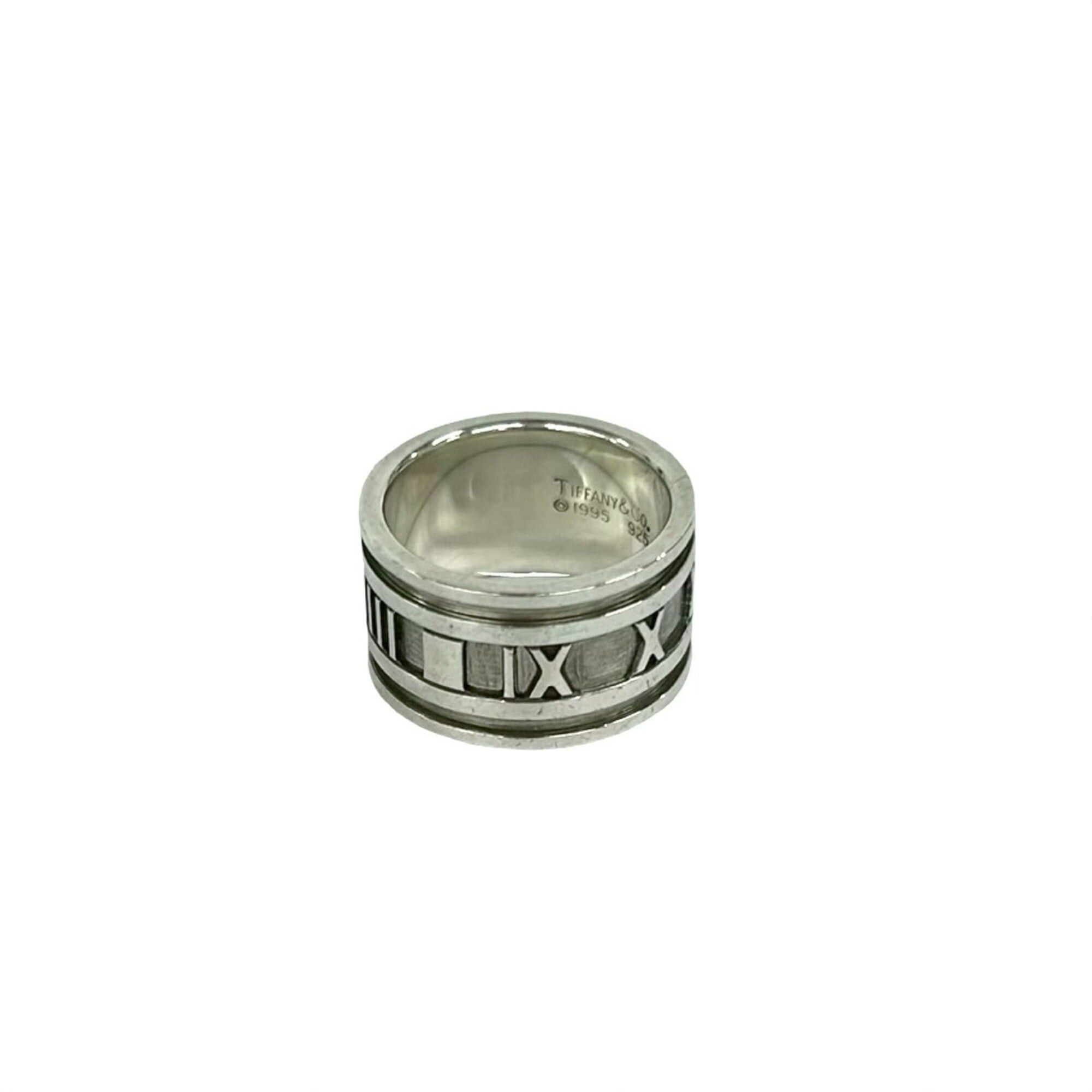 Tiffany & Co. TIFFANY&Co. Tiffany Atlas Wide Ring 925 Sterling Silver Accessory for Men and Women 60001 Size ONE SIZE - 6 Thumbnail