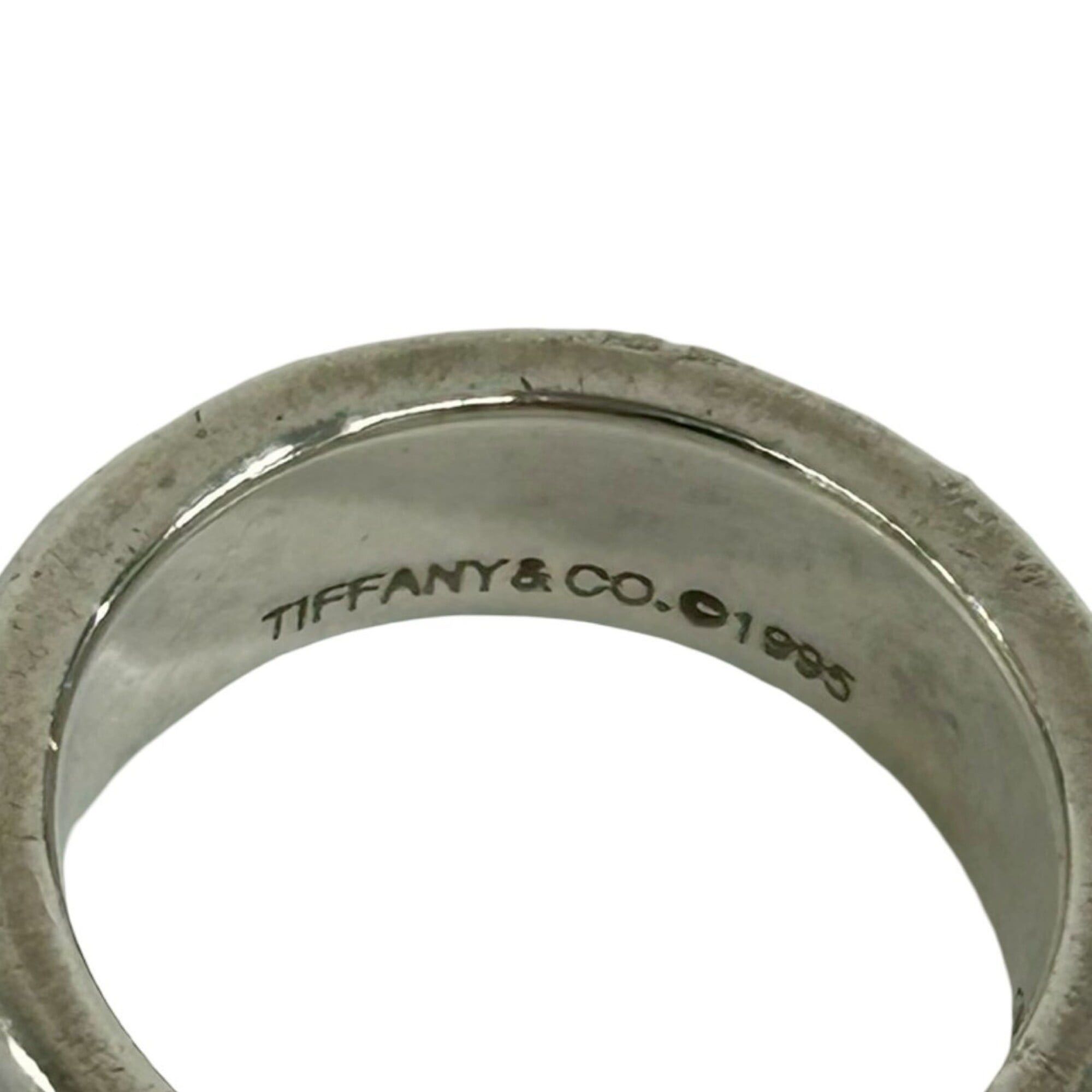 Tiffany & Co. TIFFANY&Co. Tiffany Atlas Narrow Ring 925 Sterling Silver Ring, Jewelry for Women, 00019 Size ONE SIZE - 3 Thumbnail